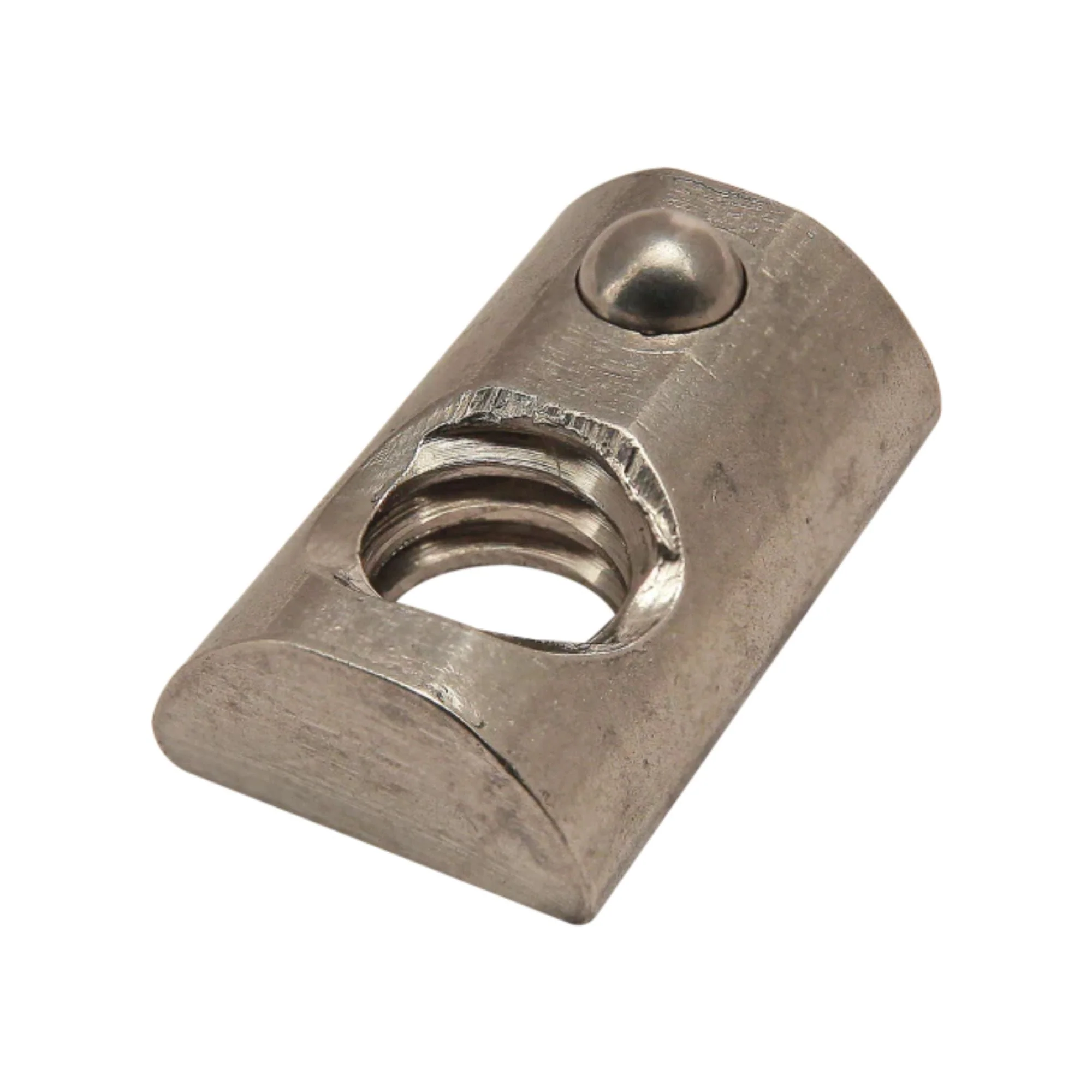 80/20 | 10 Series 1/4-20 Roll-In T-Nut with Ball Spring | 3670
