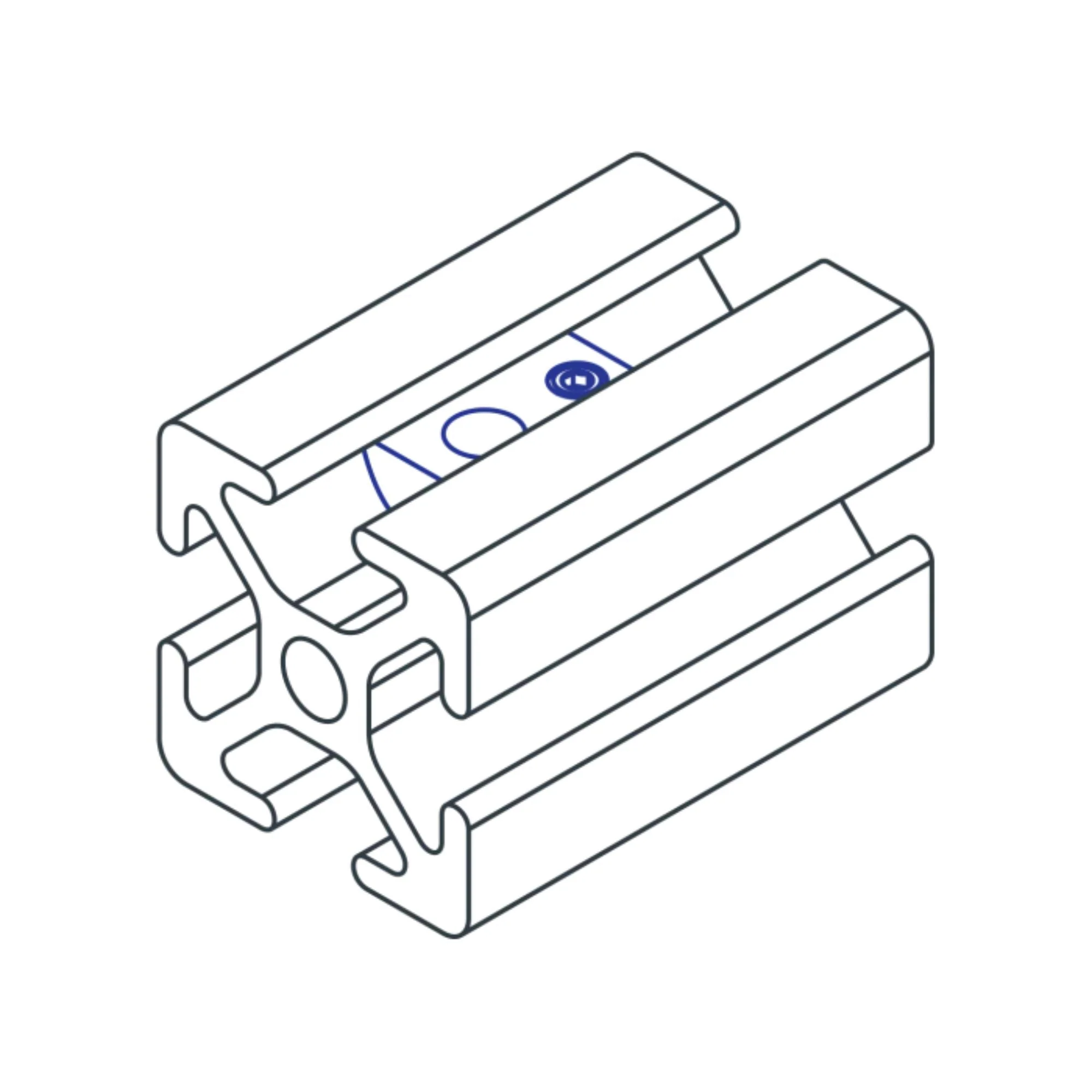 80/20 | 15 Series 1/4-20 Roll-In T-Nut with Set Screw | 3605 - Image 3