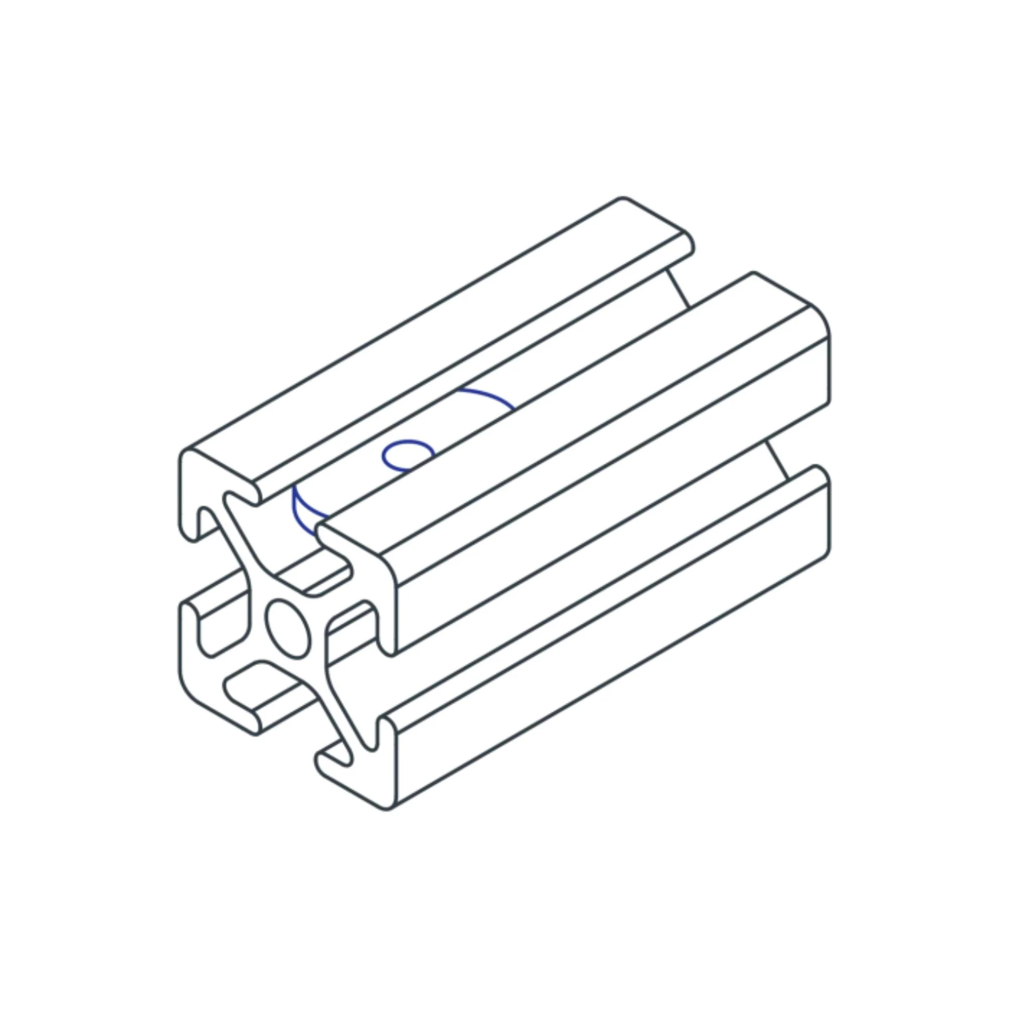 80/20 | 15 Series 1/4-20 Slide-in Economy T-Nut - Centered Thread | 3686 - Image 3