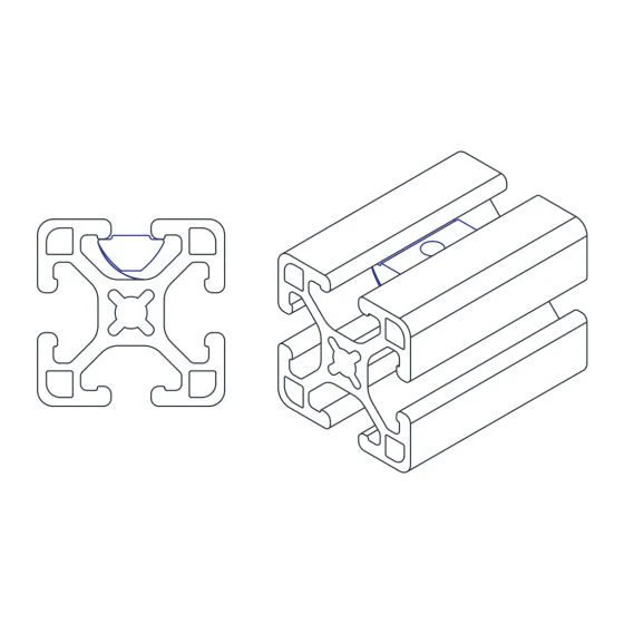 80/20 | 15 & 40 Series 1/4-20 Tall Self-Aligning Roll-in T-Nut with Spring Leaf | 13038 - Image 5