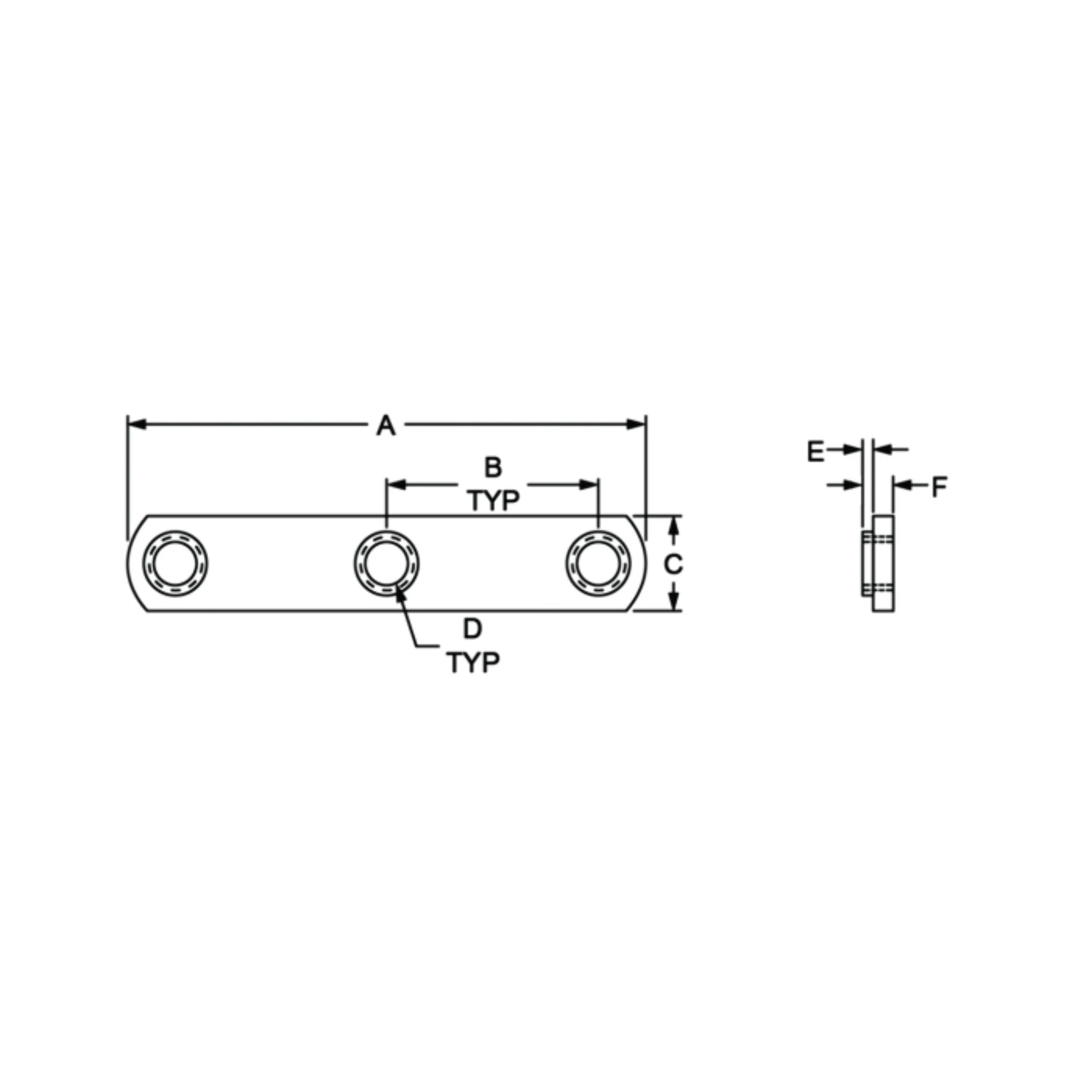 80/20 | 10 Series 1/4-20 Triple Slide-in Economy T-Nut | 3287 - Image 4