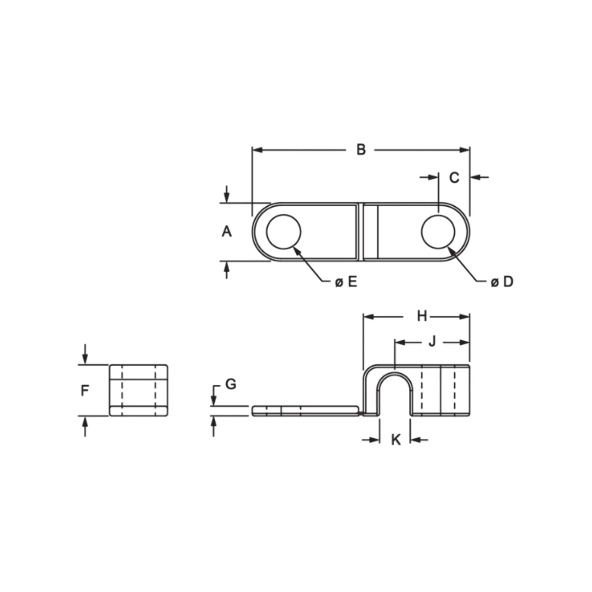 80/20 | 10 & 15 Series Single Cable & Tube Clamp | 2502 - Image 2