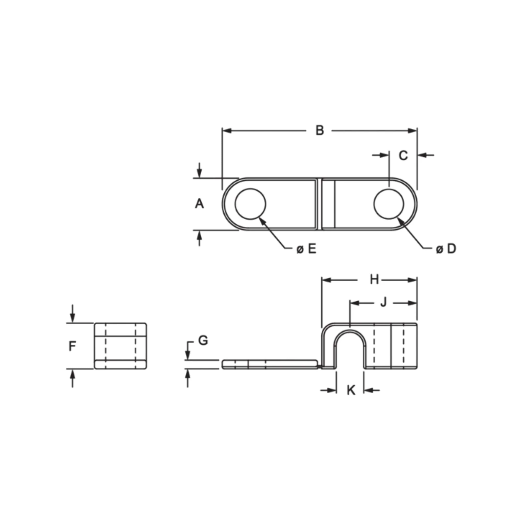 80/20 | 10 & 15 Series Single Cable & Tube Clamp | 2503 - Image 3