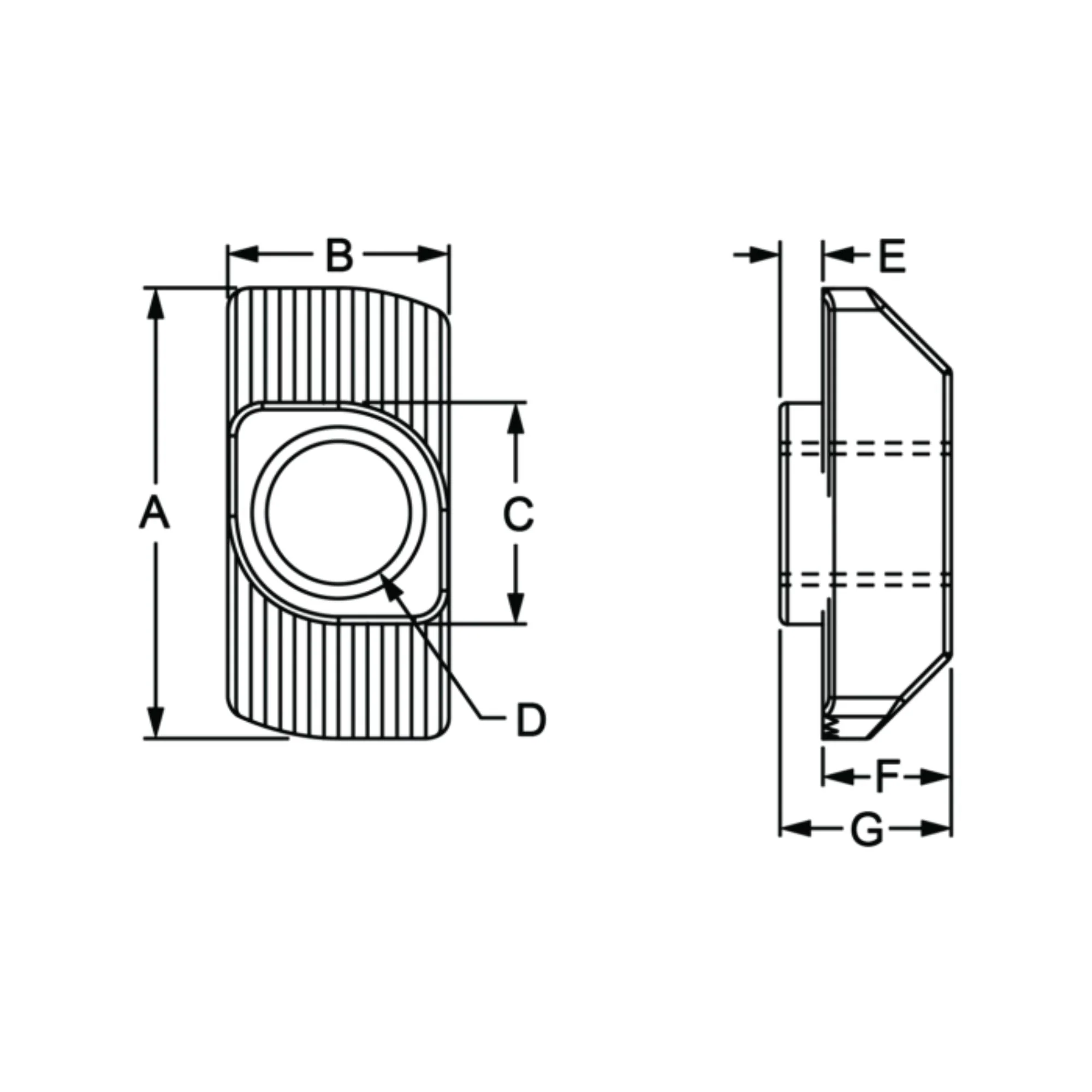 80/20 | 10 & 25 Series M4 Standard Drop-in T-Nut | 14164 - Image 5
