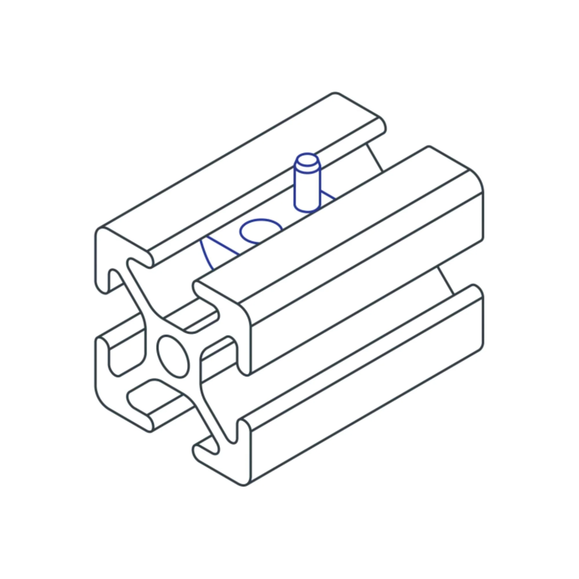 80/20 | 10 Series 10-32 Roll-In T-Nut with Flex Handle | 3375 - Image 4