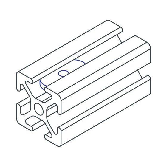 80/20 | 10 Series 10-32 Slide-in Economy T-Nut - Centered Thread | 3276 - Image 3