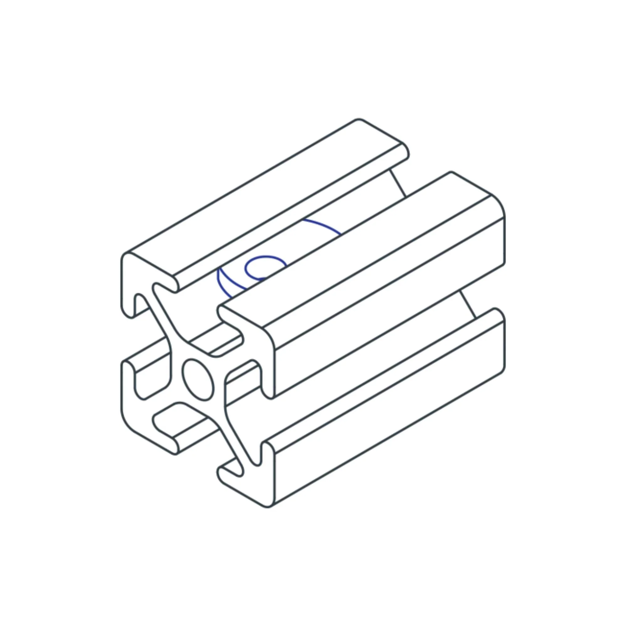 80/20 | 10 Series 10-32 Slide-in Economy T-Nut - Offset Thread | 3676 - Image 4