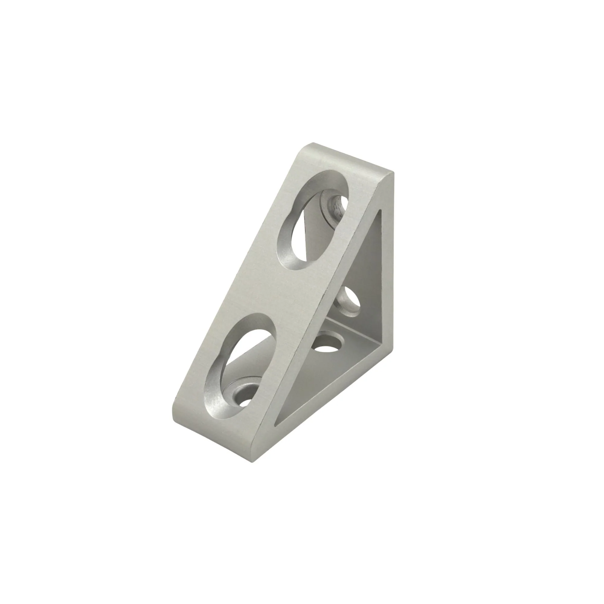80/20 | 10 Series 4 Hole - Tall Gusseted Inside Corner Bracket | 4136