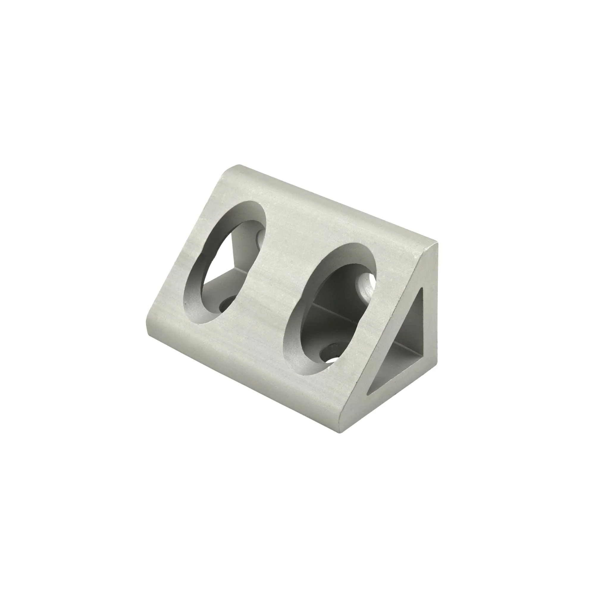 80/20 | 10 Series 4 Hole - Wide Gusseted Inside Corner Bracket | 4134
