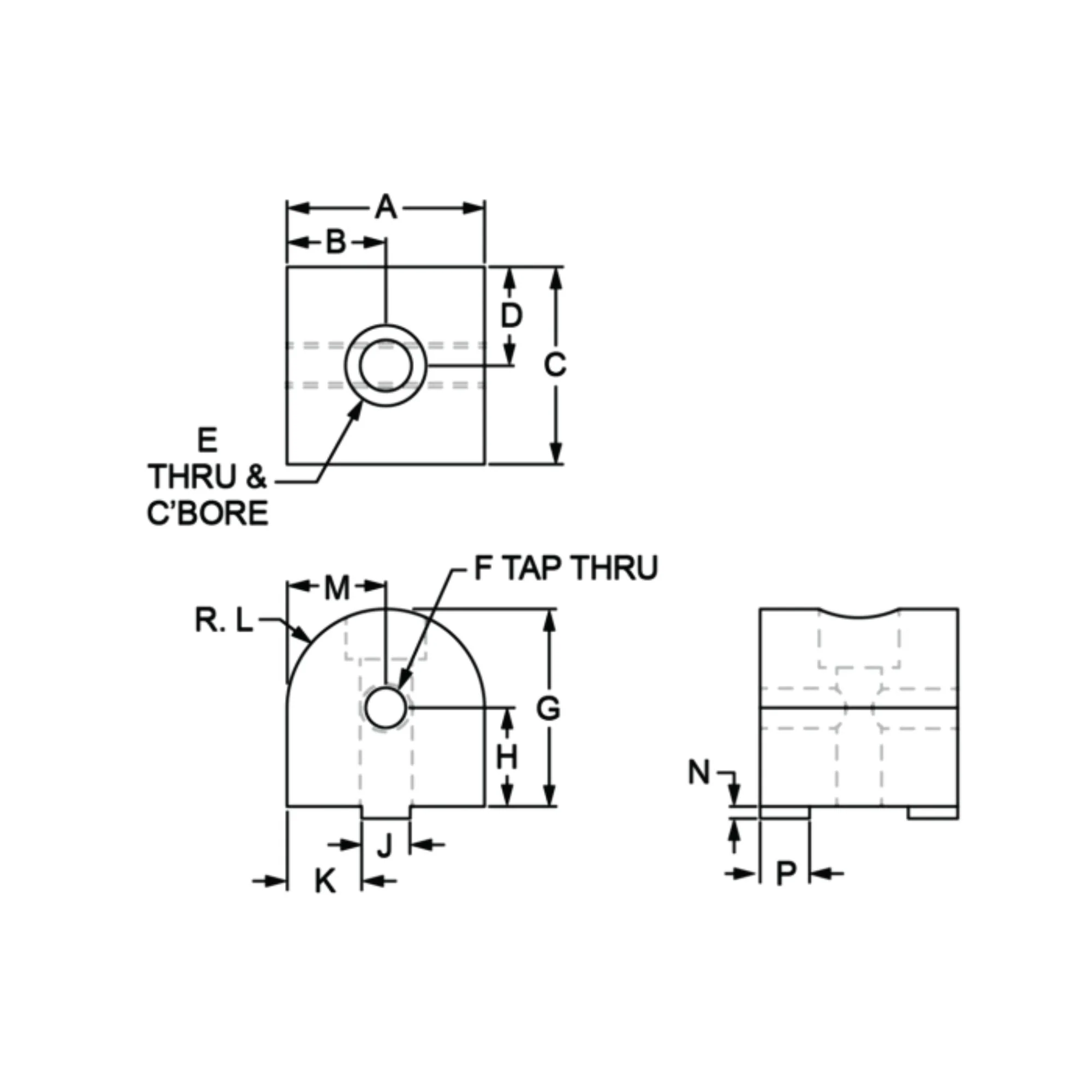 80/20 | 10 Series 90 Degree Structural Pivot Nub | 4188 - Image 2