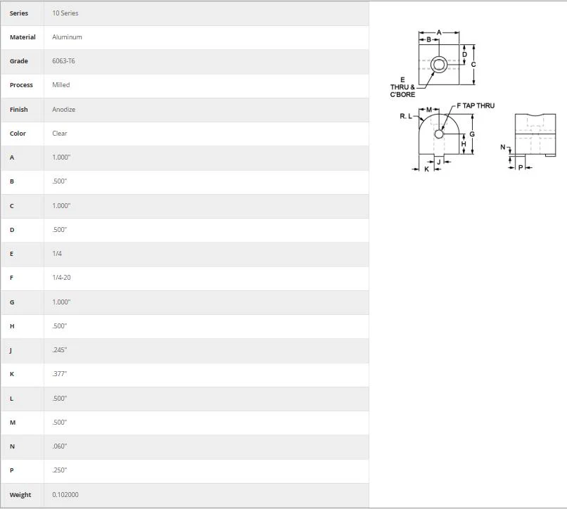 80/20 | 10 Series 90 Degree Structural Pivot Nub | 4188 - Image 4