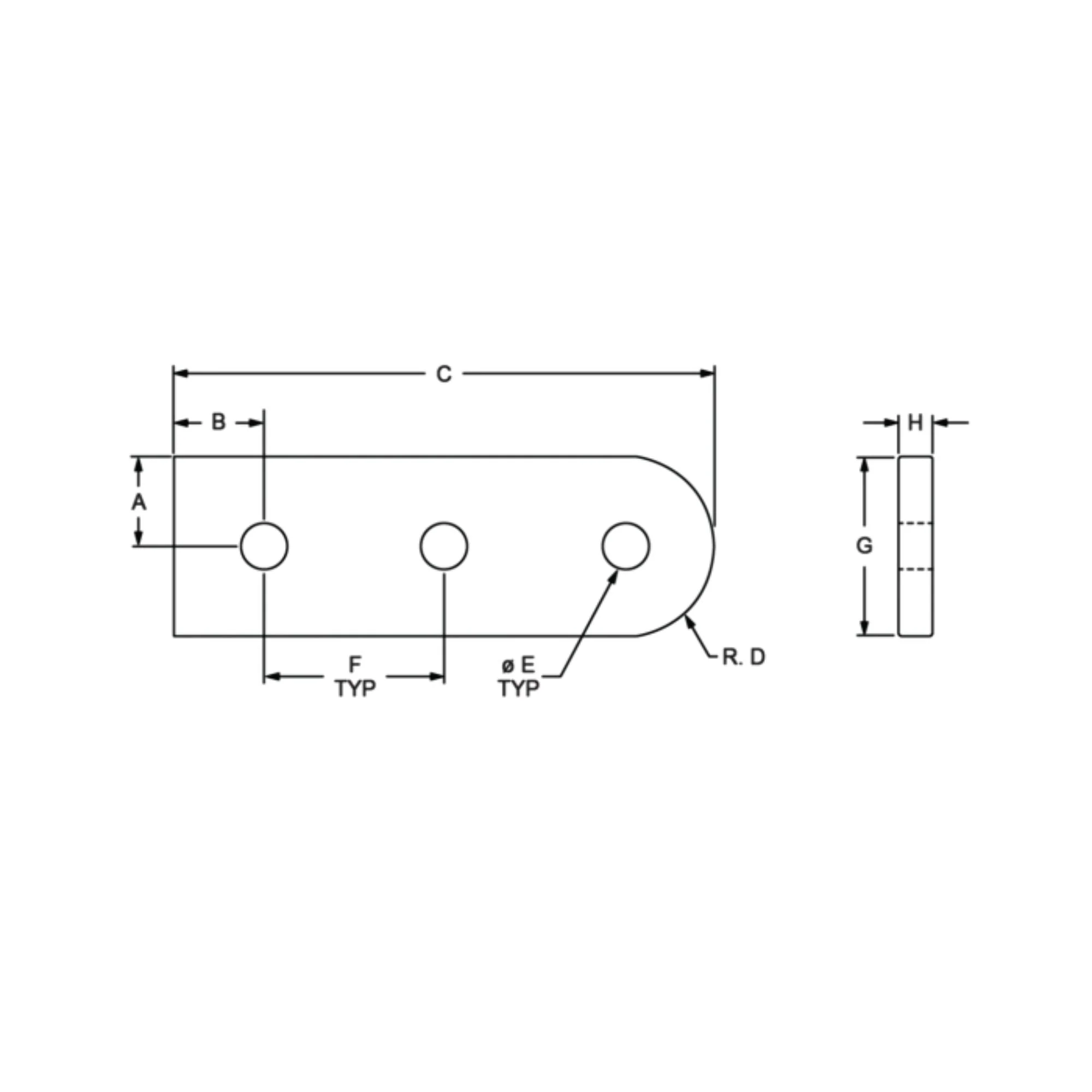 80/20 | 10 Series Standard Straight Structural Pivot Arm | 4196 - Image 2