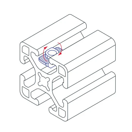 80/20 | 15 & 40 Series 10-32 Standard Drop-in T-Nut | 3932 - Image 4