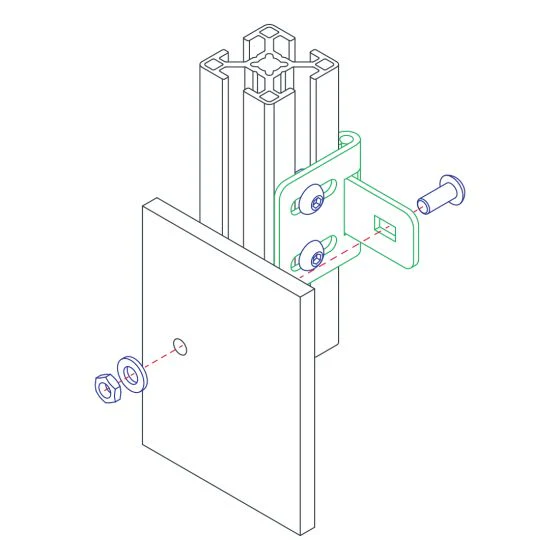 80/20 | 15 & 40 Series Lite Panel Hinge | 12097 - Image 4