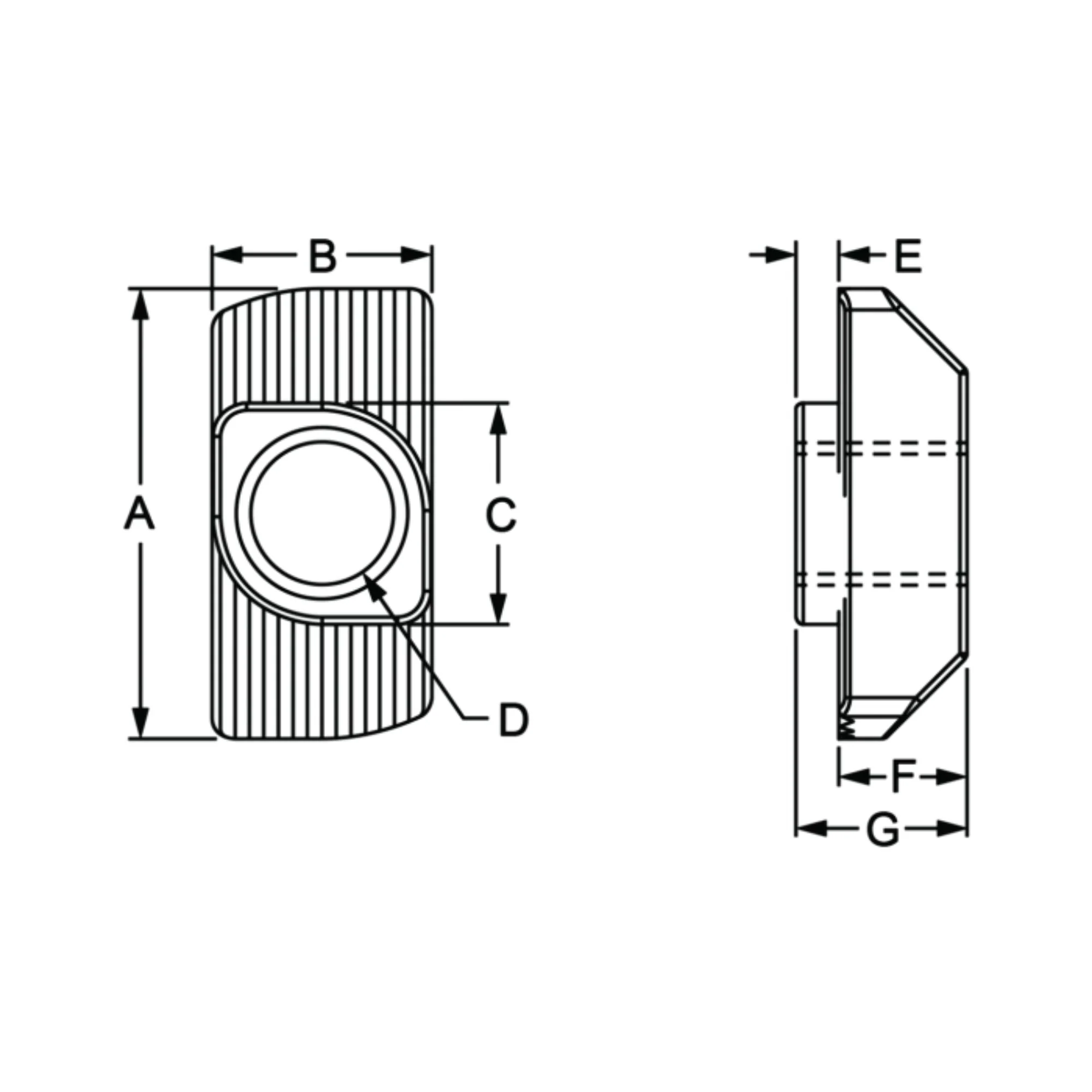 80/20 | 25 & 40 Series M4 Standard Drop-in T-Nut | 13114 - Image 2