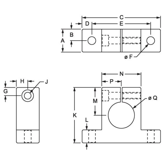 80/20 | 15 Series 1 in Narrow Horizontal Stanchion Base | 5870 - Image 2