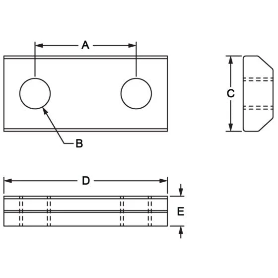 80/20 | 15 Series 5/16-18 Double Anchor Slide-in T-Nut | 3087 - Image 2