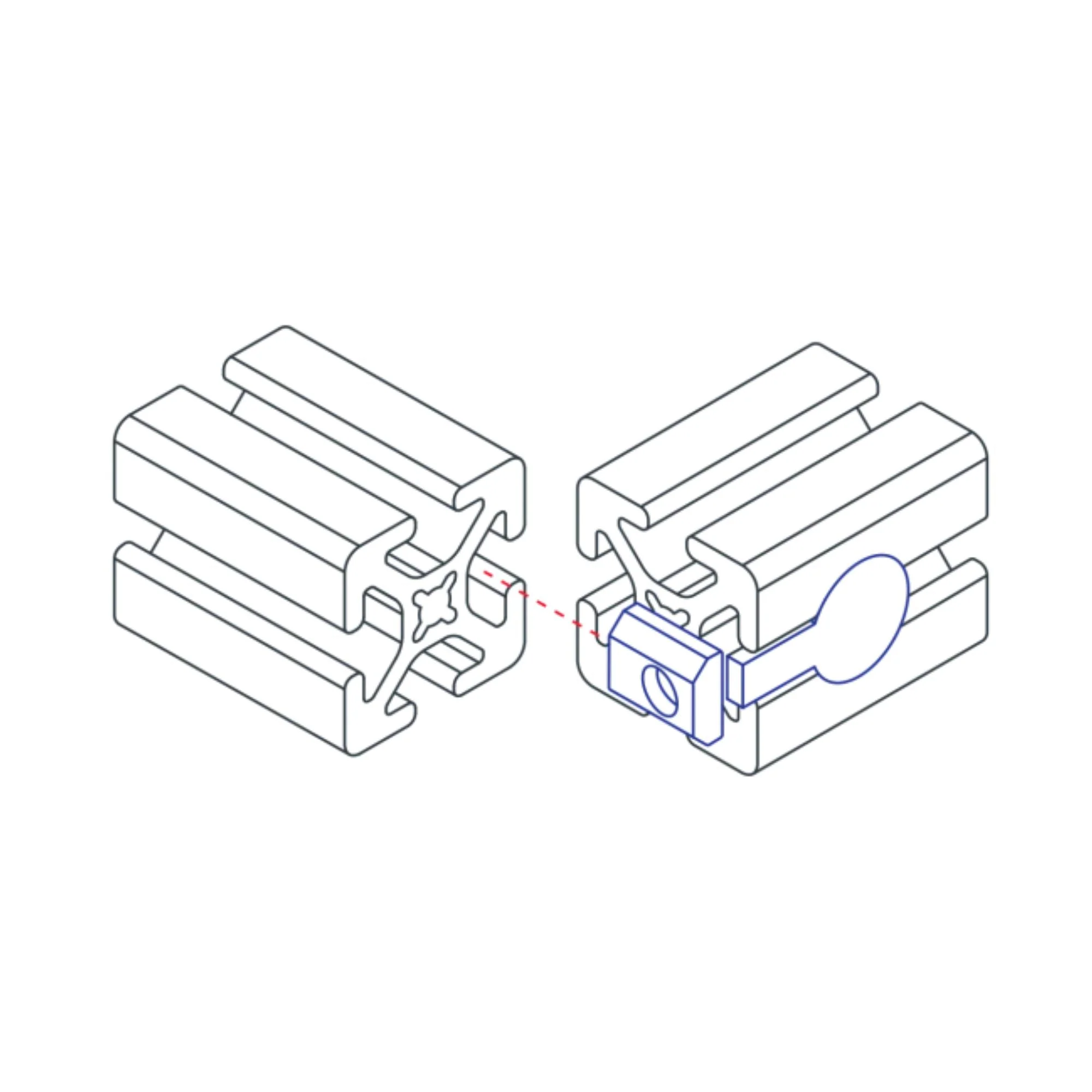 80/20 | 15 Series 5/16-18 Standard Anchor Fastener Assembly | 3373 - Image 4