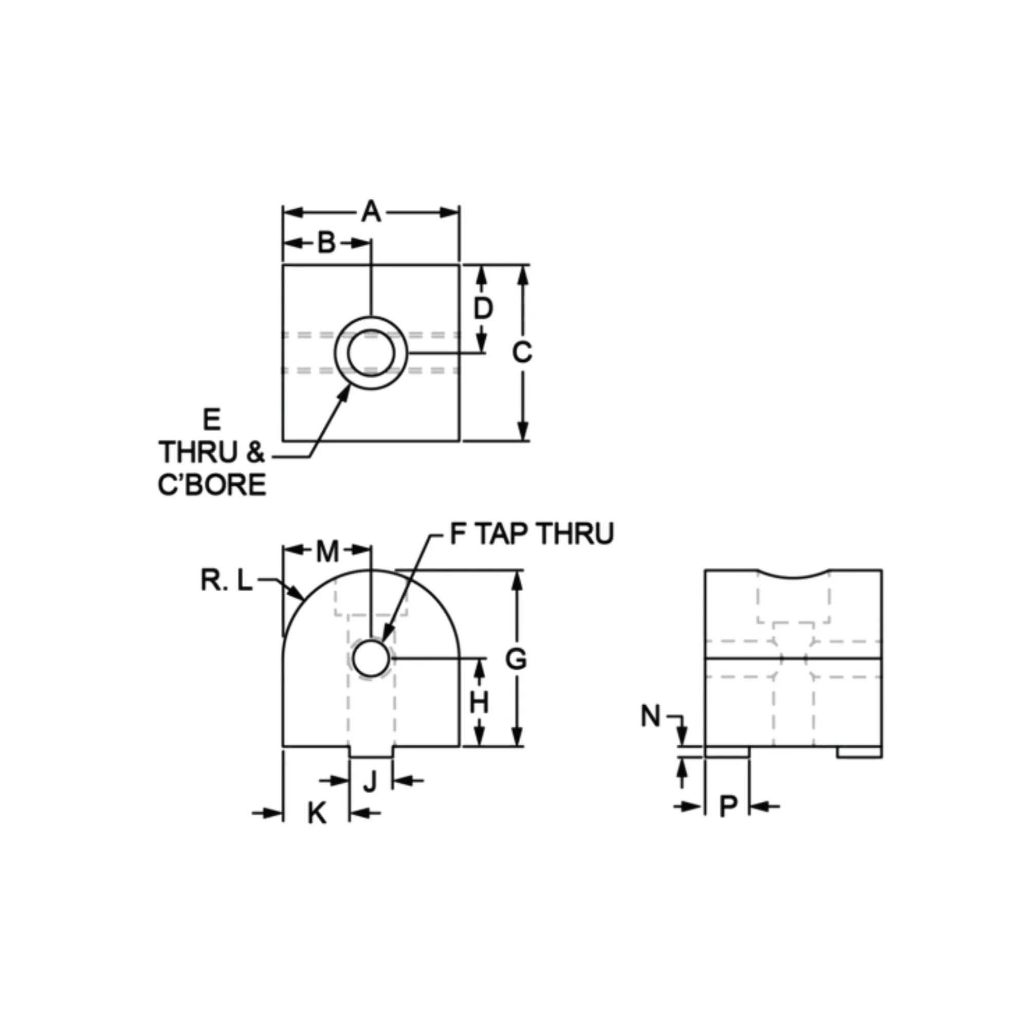 80/20 | 15 Series 90 Degree Structural Pivot Nub | 4388 - Image 2
