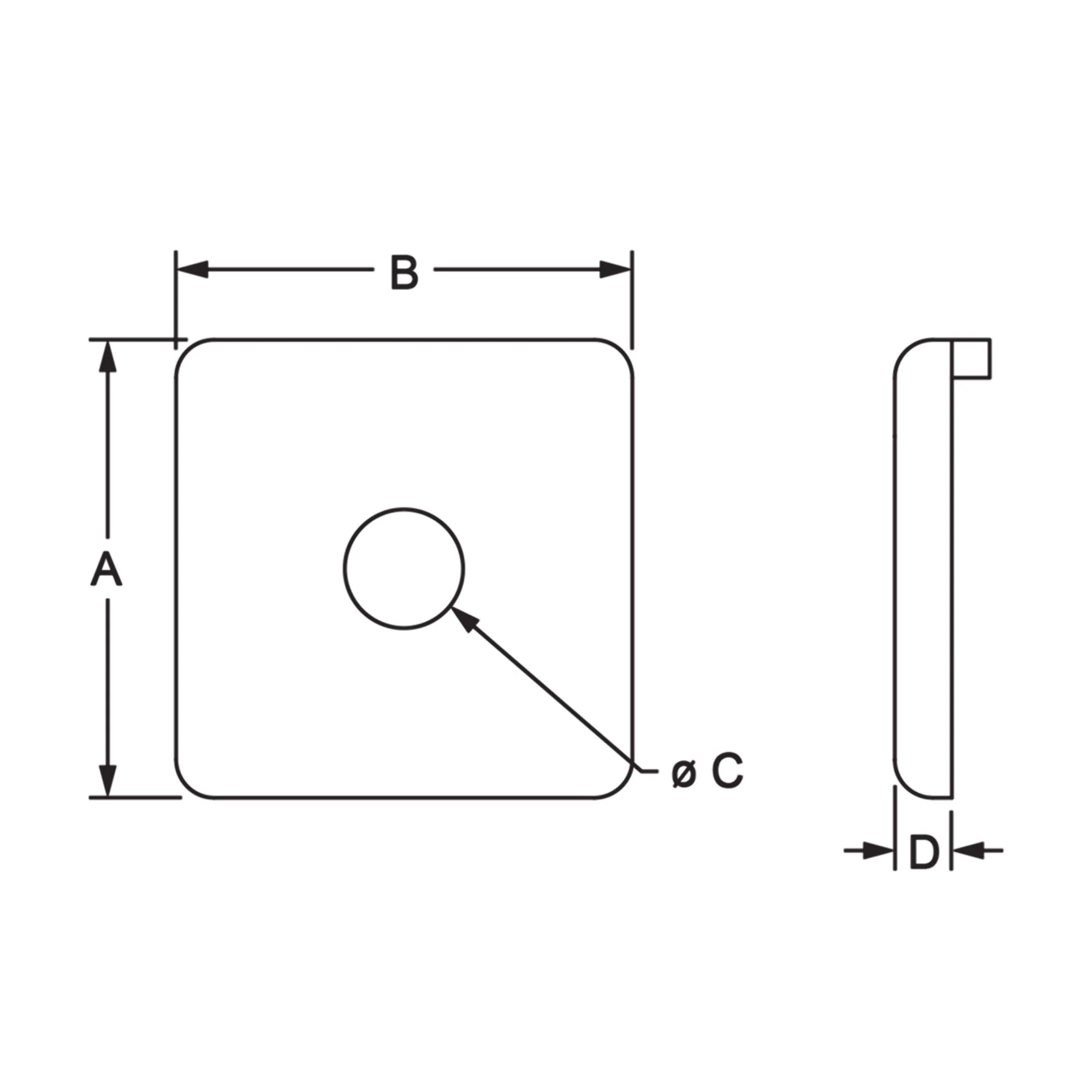80/20 | 15 Series End Cap with Push-In Fastener | 2030-PLAIN - Image 2