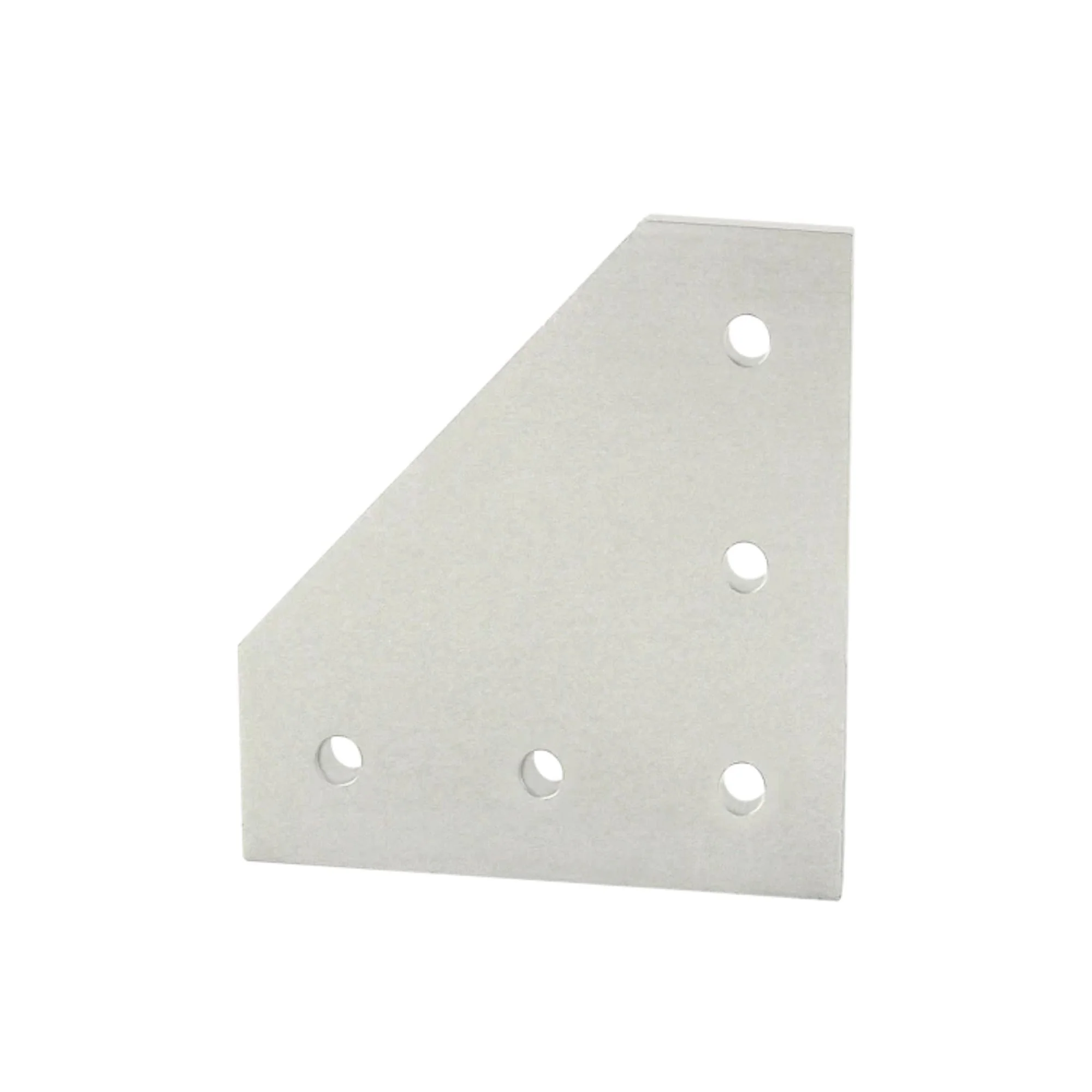 80/20 | 15 Series & Ready Tube 5 Hole - 90 Degree Angled Flat Plate | 4351