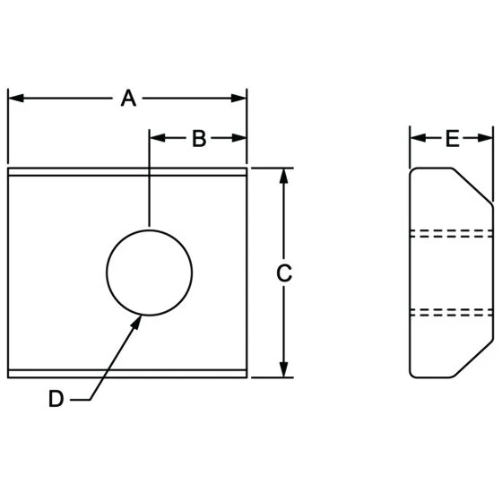 80/20 | 15 Series 1/4-20 T-Nut | 3202 - Image 2