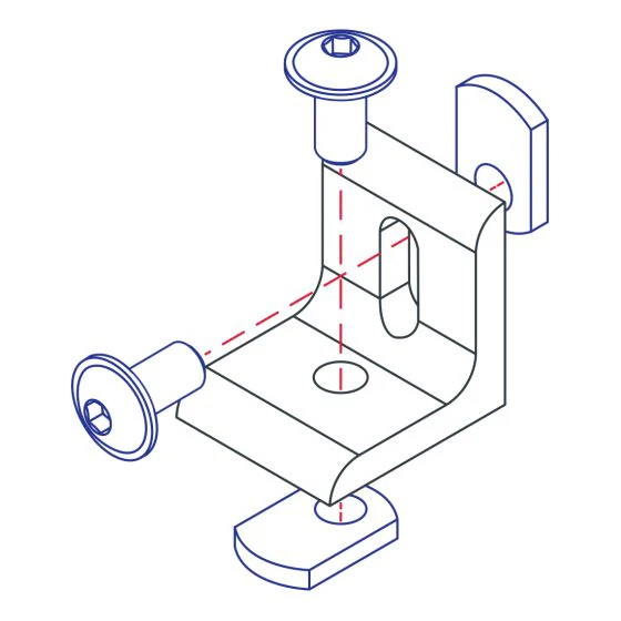 80/20 | 15 Series 2 Hole Slotted Inside CB | 4295 - Image 3