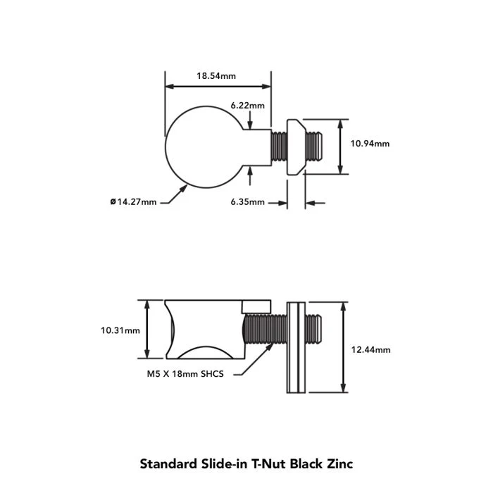 80/20 | 25 Series M5 Standard Anchor Fastener Assembly | 25-3392 - Image 5