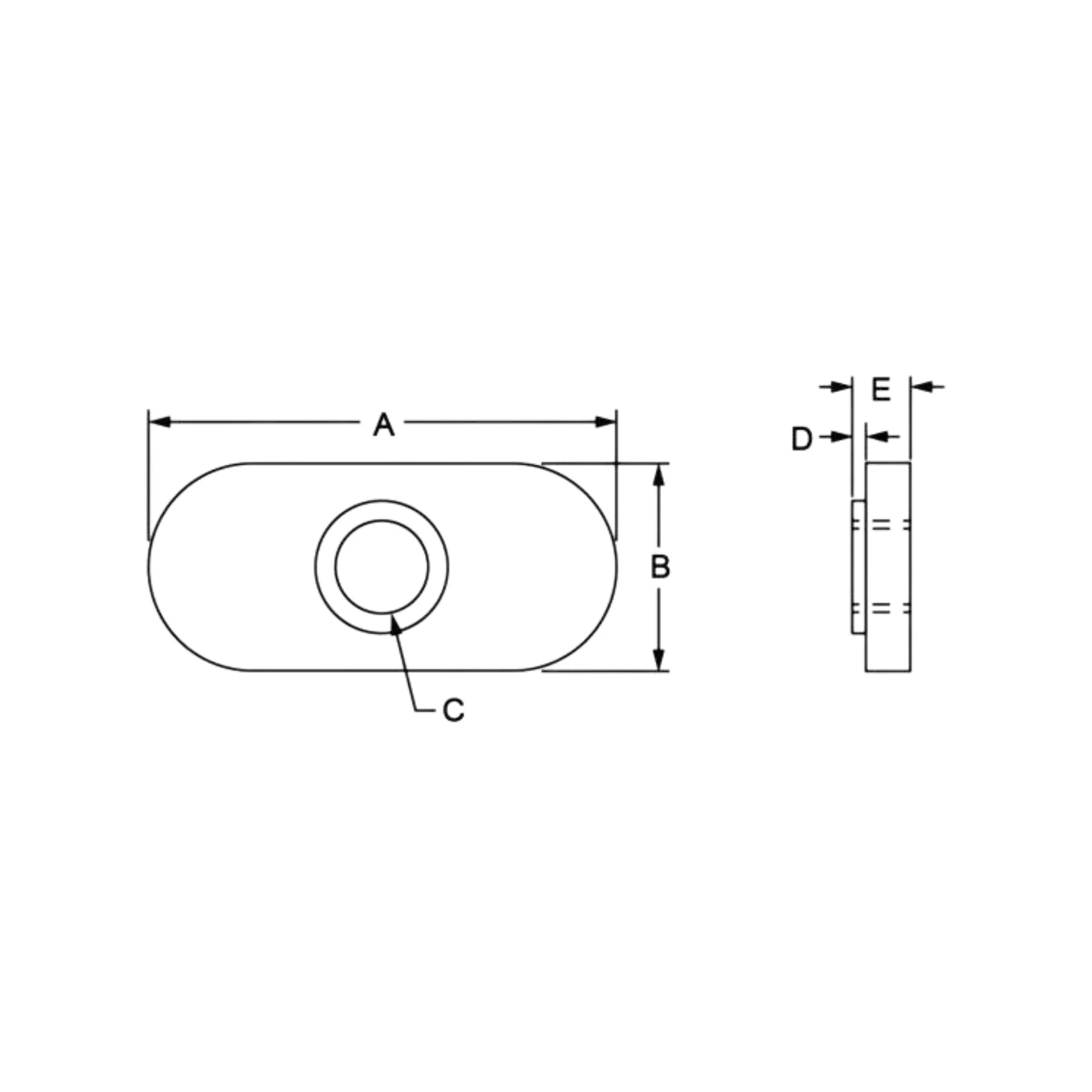 80/20 | 25 Series M6 x 1.0 Econ T-Nut | 25-1961 - Image 4