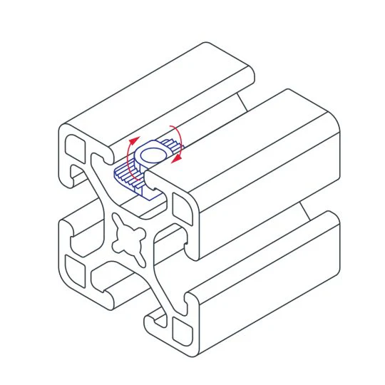 80/20 | 30 Series M6 Standard Drop-in T-Nut | 13117 - Image 4