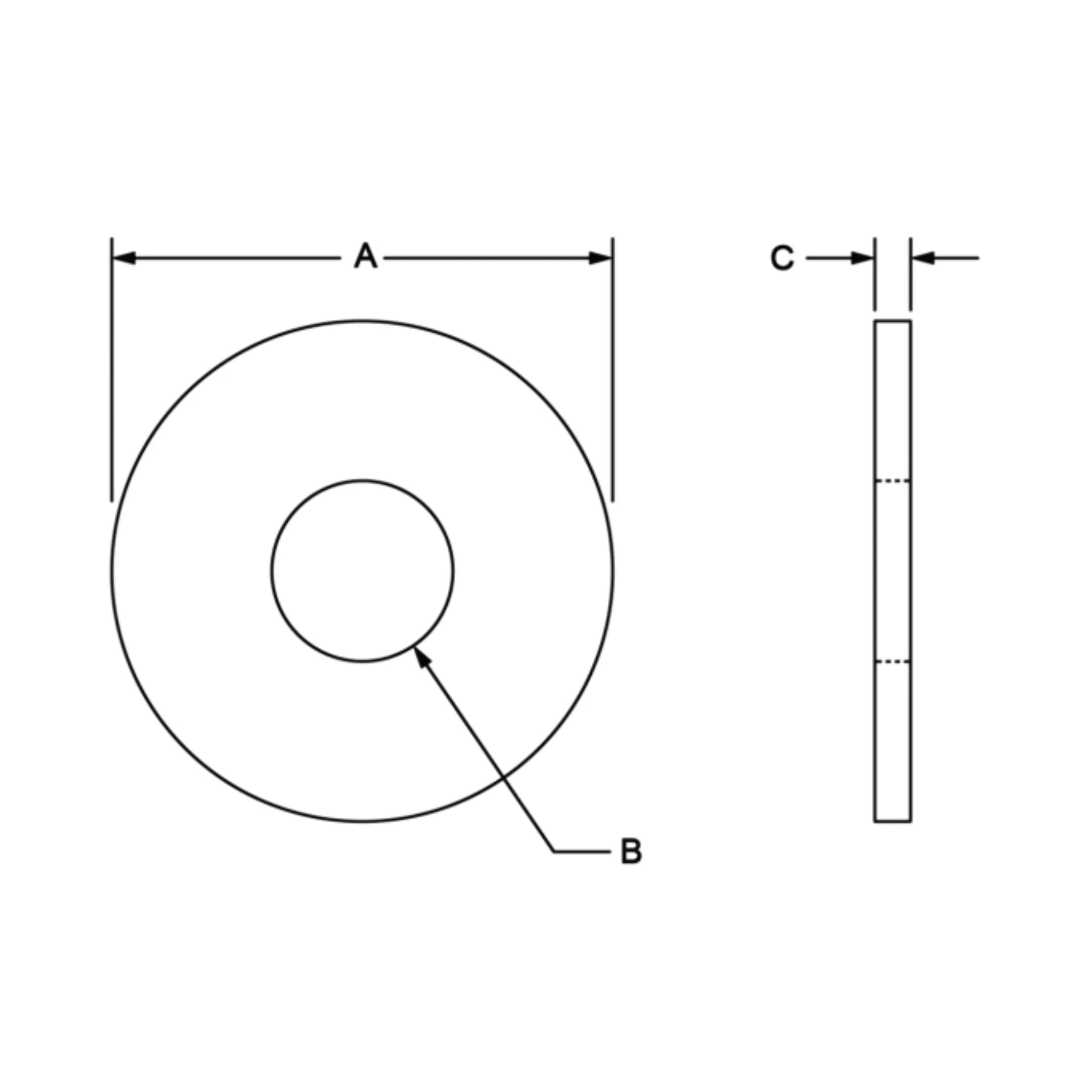 80/20 | Fractional Series .349 in ID Washer | 3260 - Image 2