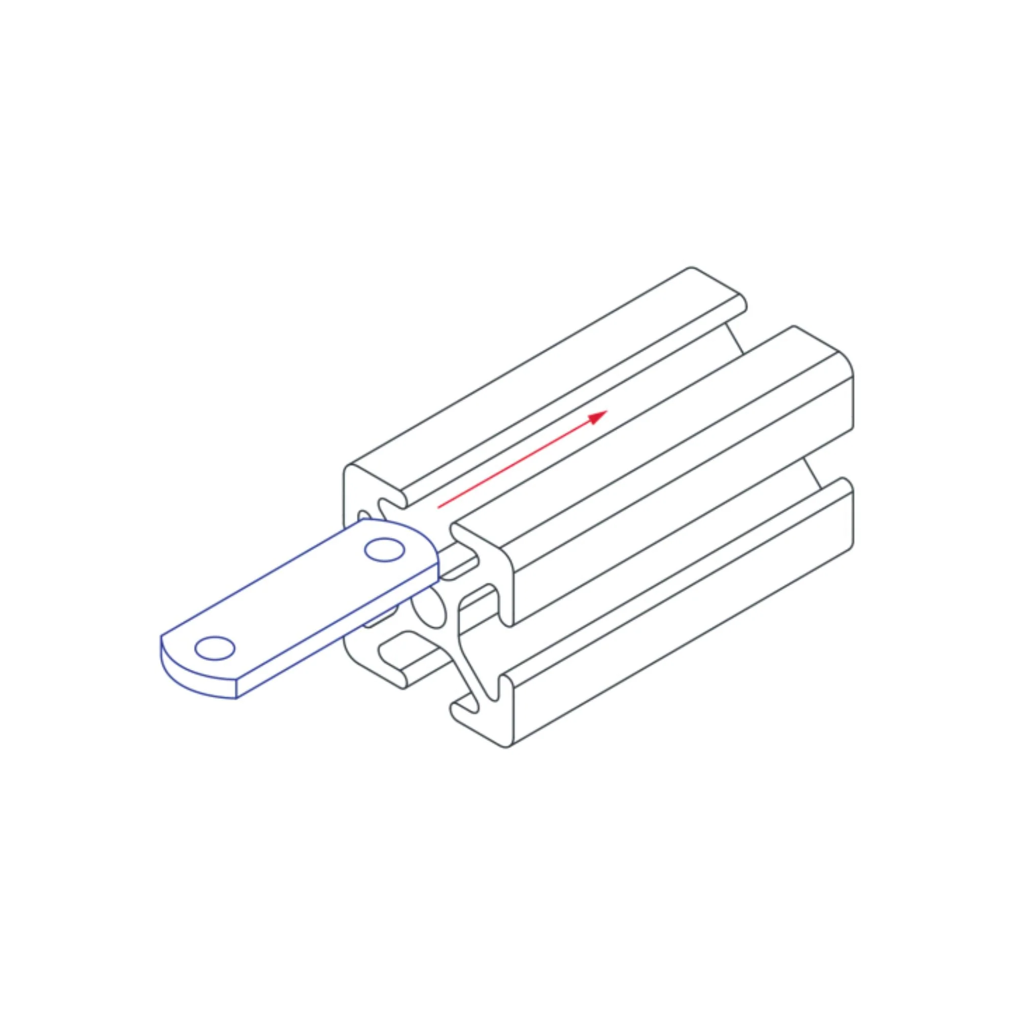 80/20 | 15 Series 5/16-18 Double Slide-in Economy T-Nut | 3279 - Image 3