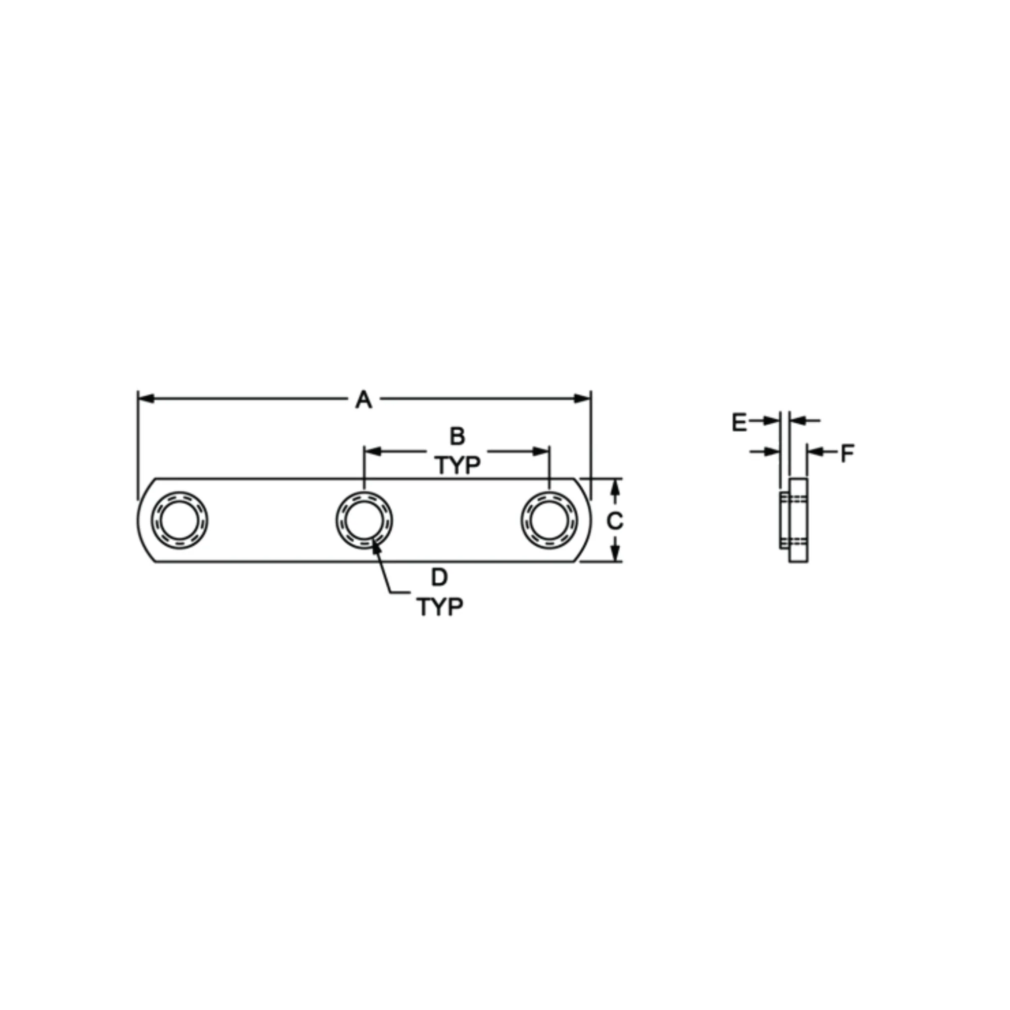 80/20 | 15 Series 5/16-18 Triple Slide-in Economy T-Nut | 3285 - Image 2