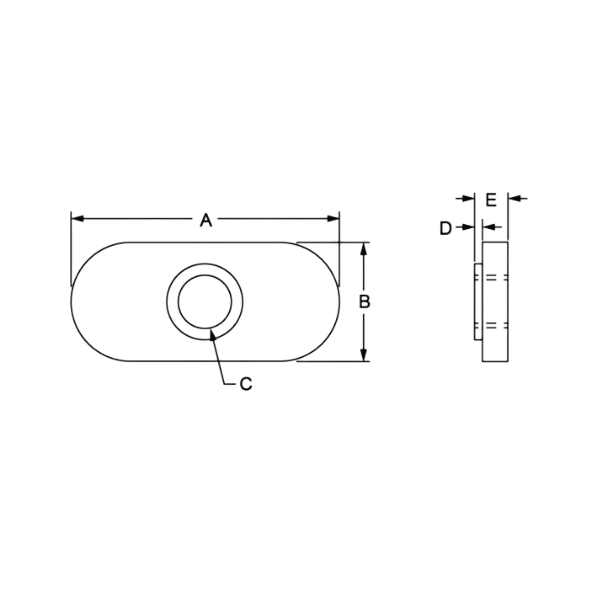 80/20 | 10 Series 8-32 Slide-in Economy T-Nut - Centered Thread | 3275 - Image 2