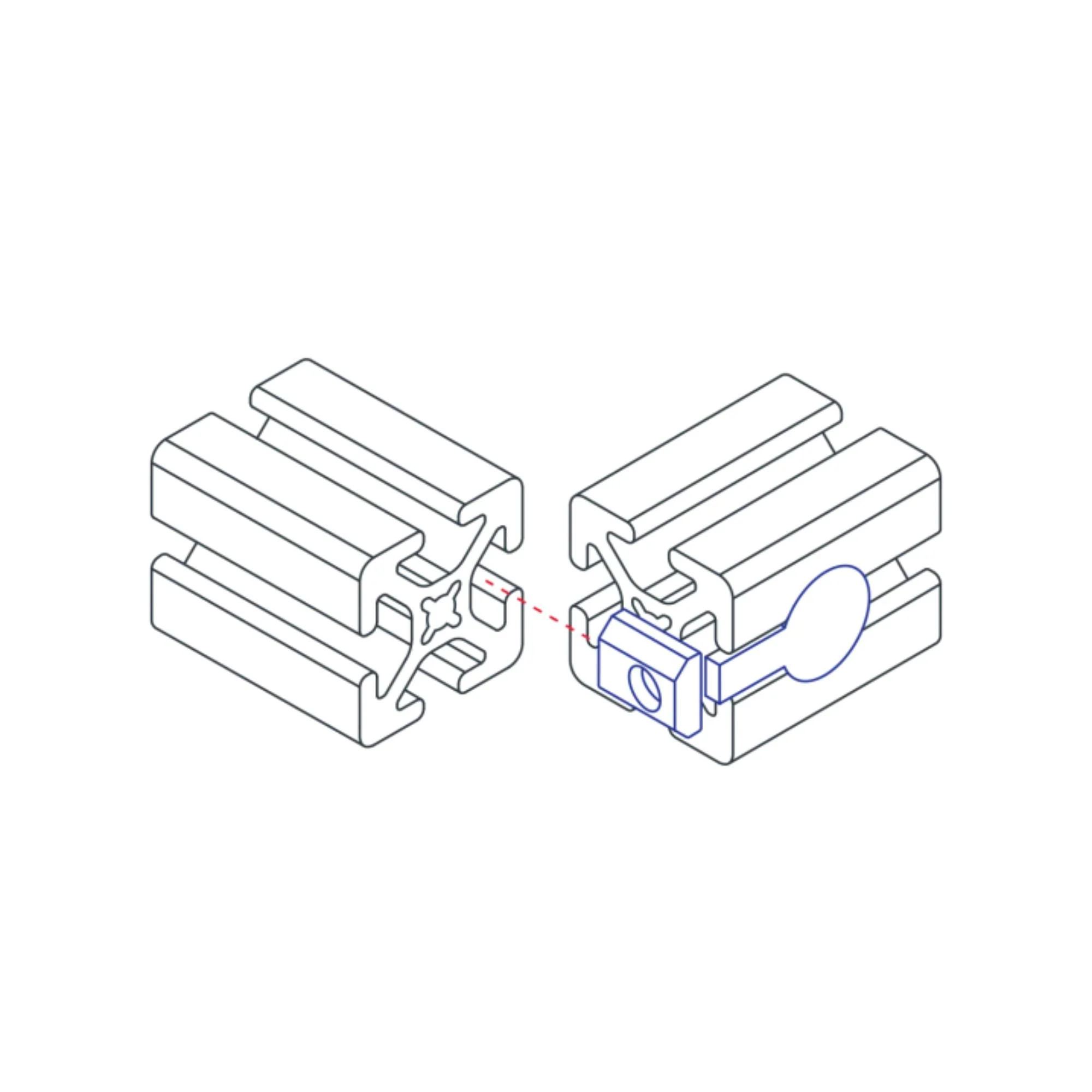 80/20 | 25 Series M5 Standard Anchor Fastener | 25-3896 - Image 3