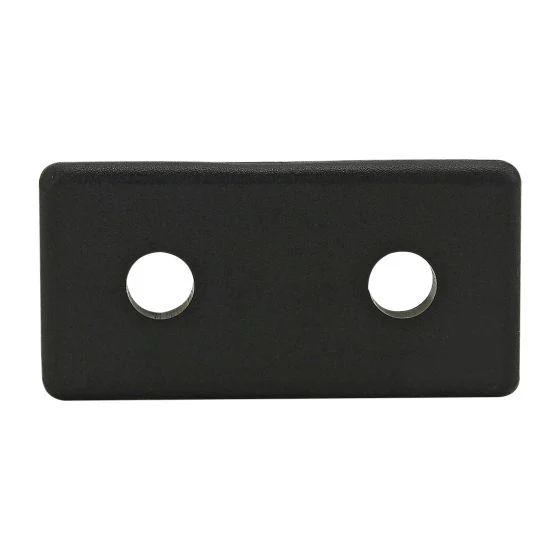 80/20 | 25 Series End Cap with Push-In Fastener | 25-2025-PLAIN