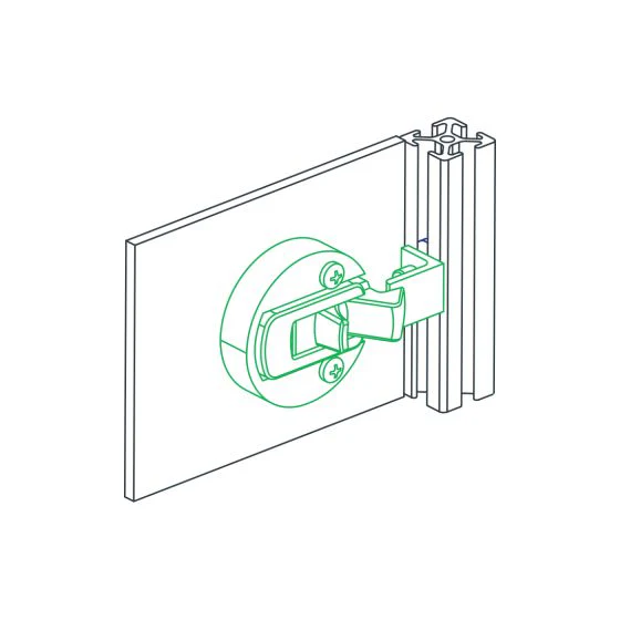 80/20 | 10, 15, 25, 30, 40, 45 Series Locking Plastic Panel Grabber Handle | 65-2730 - Image 4