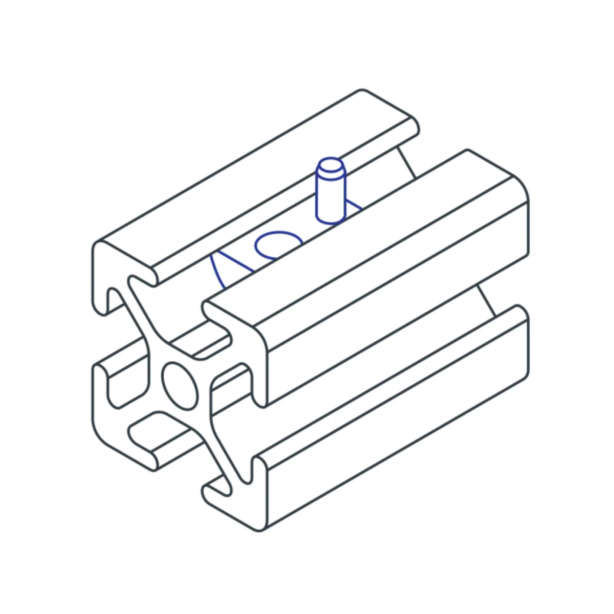 80/20 | 25 Series M5 Roll-In T-Nut with Flex Handle | 25-1956 - Image 4