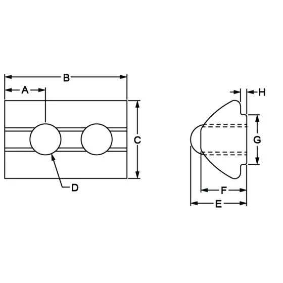 80/20 | 15 & 40 Series M5 Self-Aligning Roll-in T-Nut with Ball Spring | 13028 - Image 2