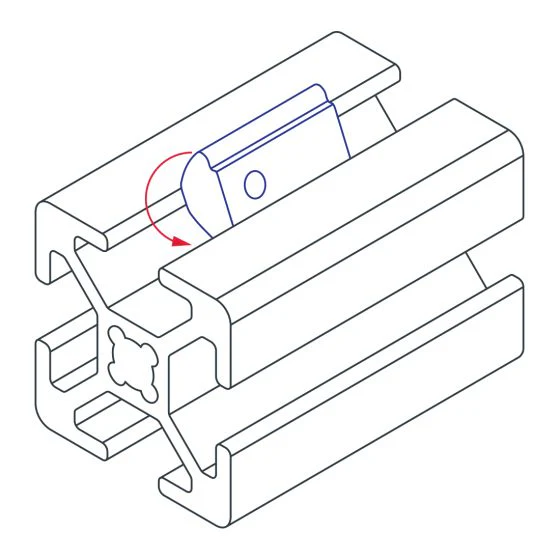 80/20 | 15 & 40 Series M5 Self-Aligning Roll-in T-Nut with Ball Spring | 13028 - Image 4