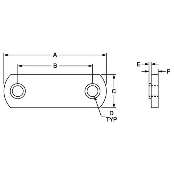 80/20 | 10 Series M6 Double Slide-in Economy T-Nut | 3800 - Image 2