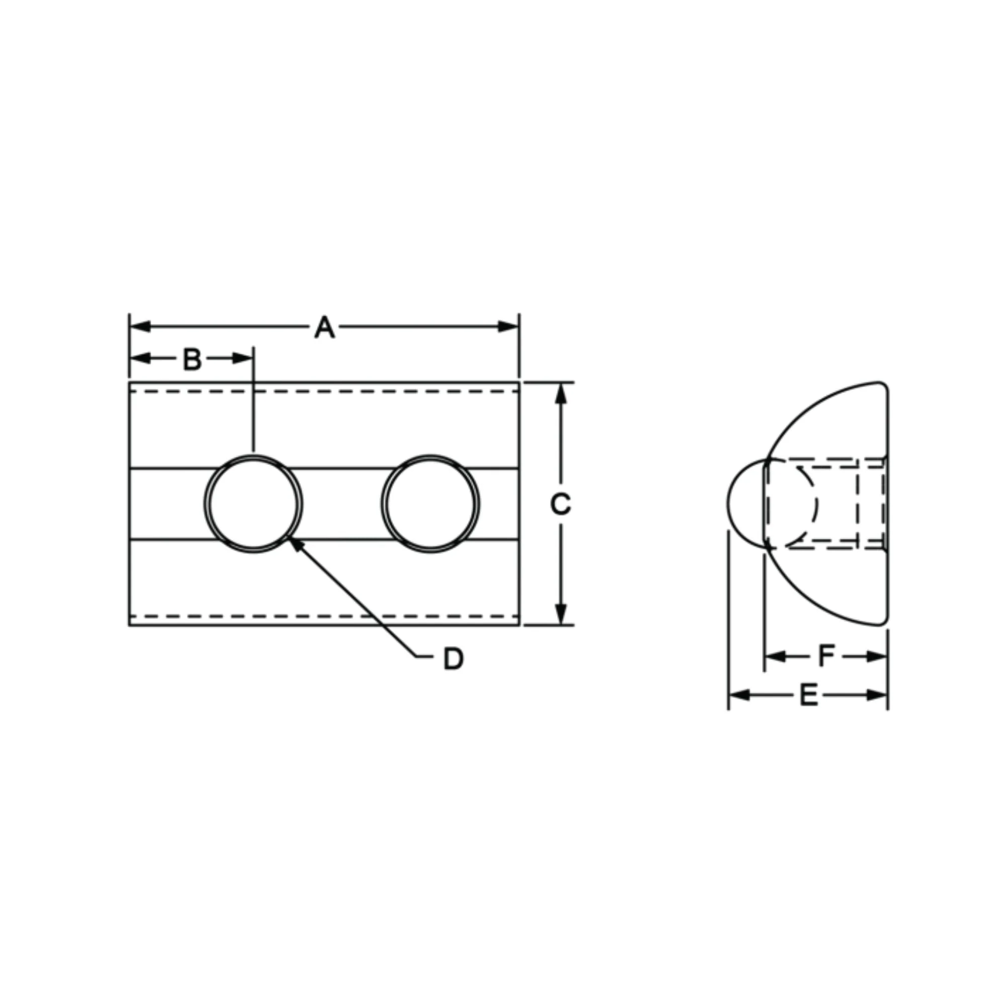 80/20 | 15 Series M6 Drop In T-Nut w/Ball Spring | 3914 - Image 4