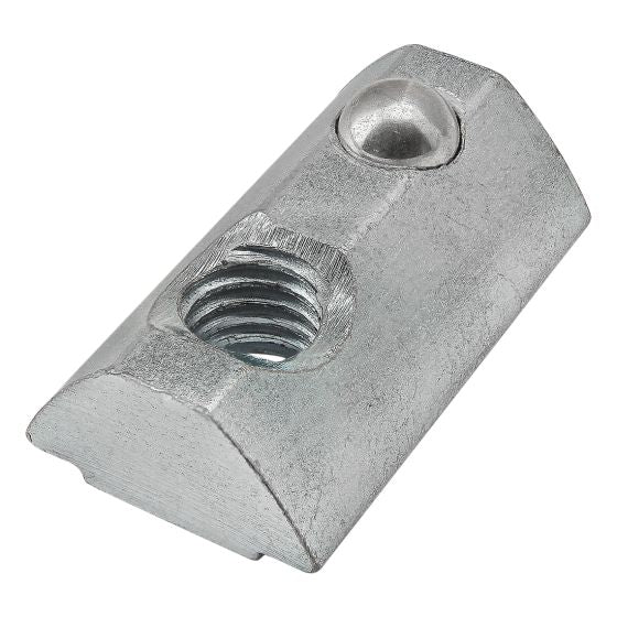 80/20 | 15 & 40 Series M6 Roll In T-nut w/Ball Spring | 13031