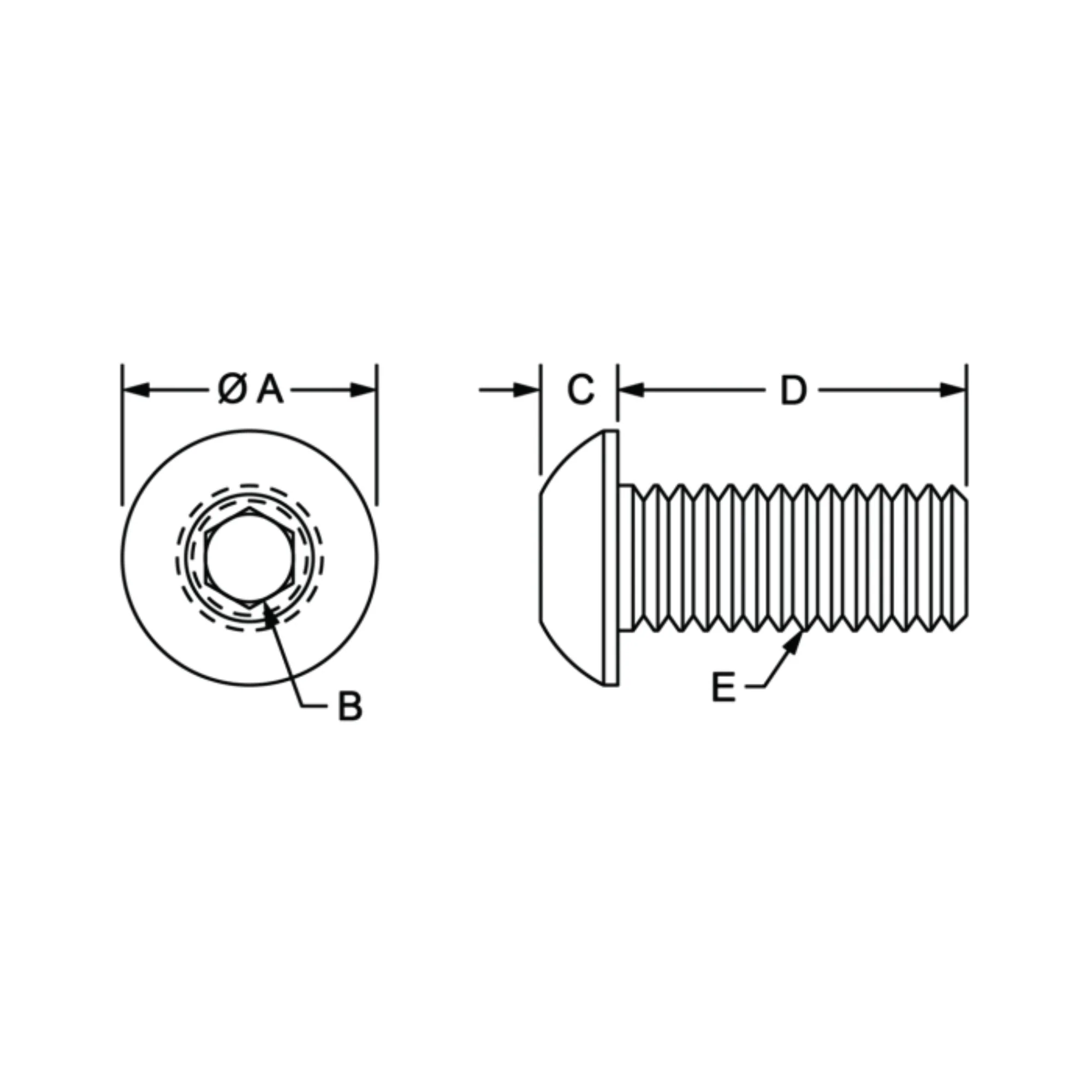 80/20 | Metric Series M6X10MM BHSCS | 13-6310 - Image 2