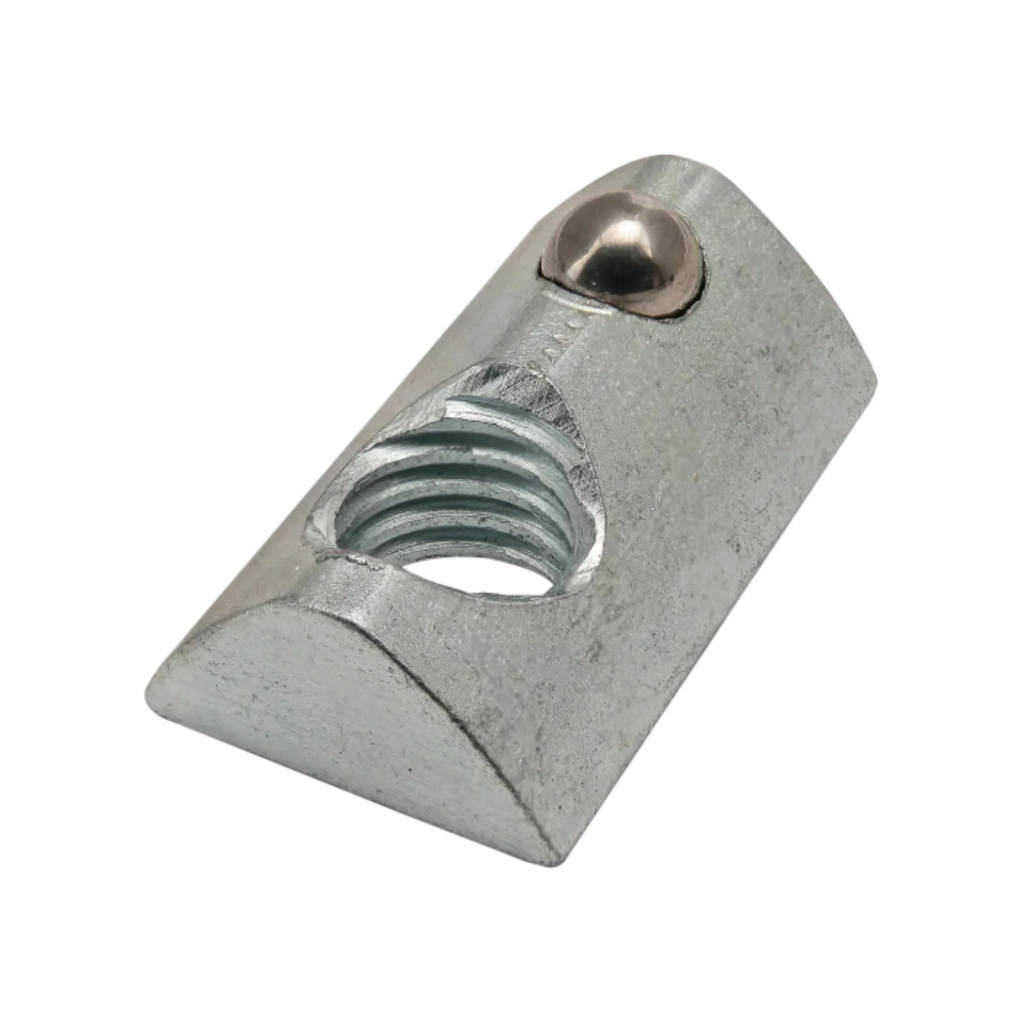 80/20 | 40 Series M8 Roll-In T-Nut with Ball Spring | 40-3915