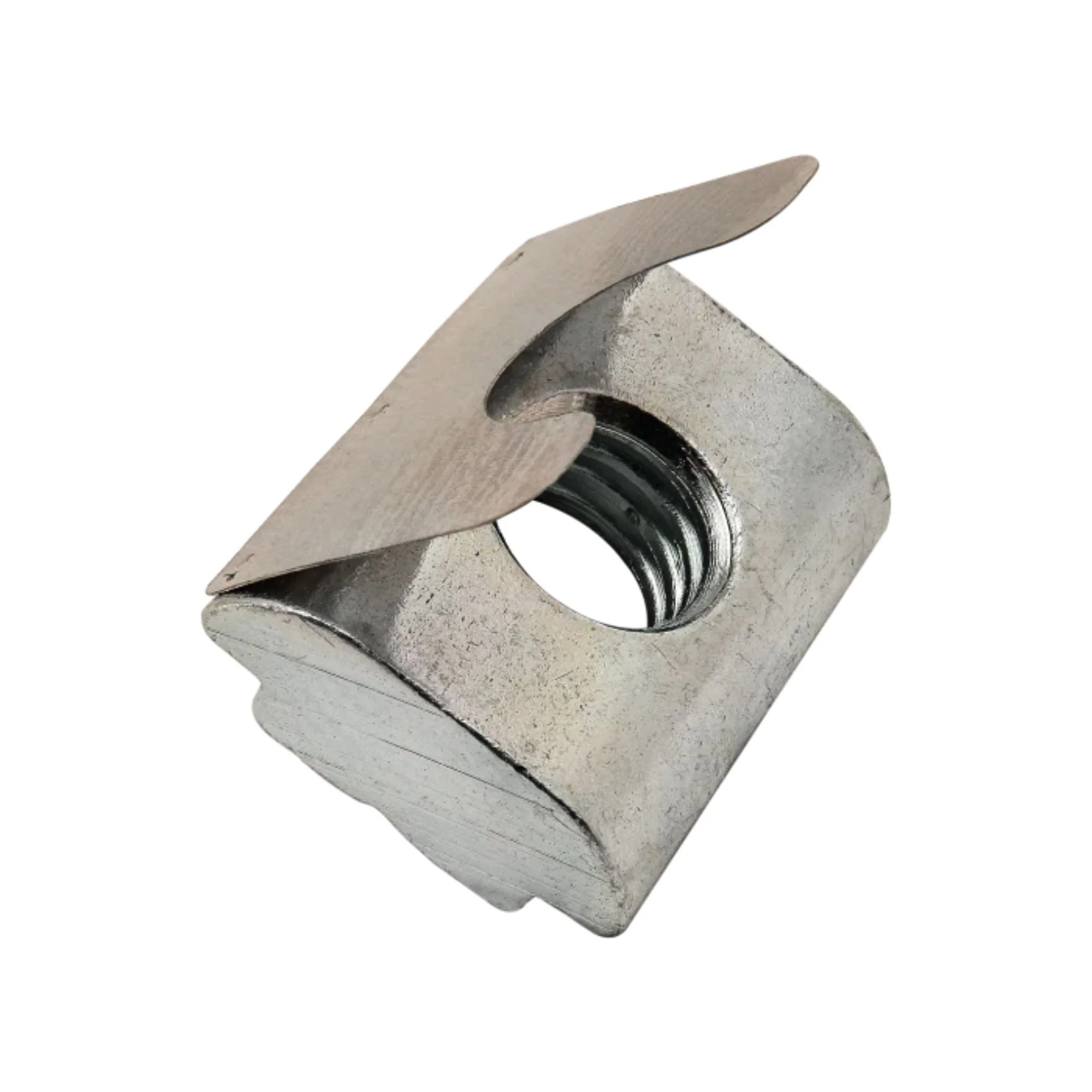 80/20 | 15 & 40 Series M8 Short Self-Aligning Roll-in T-Nut with Spring Leaf | 13063