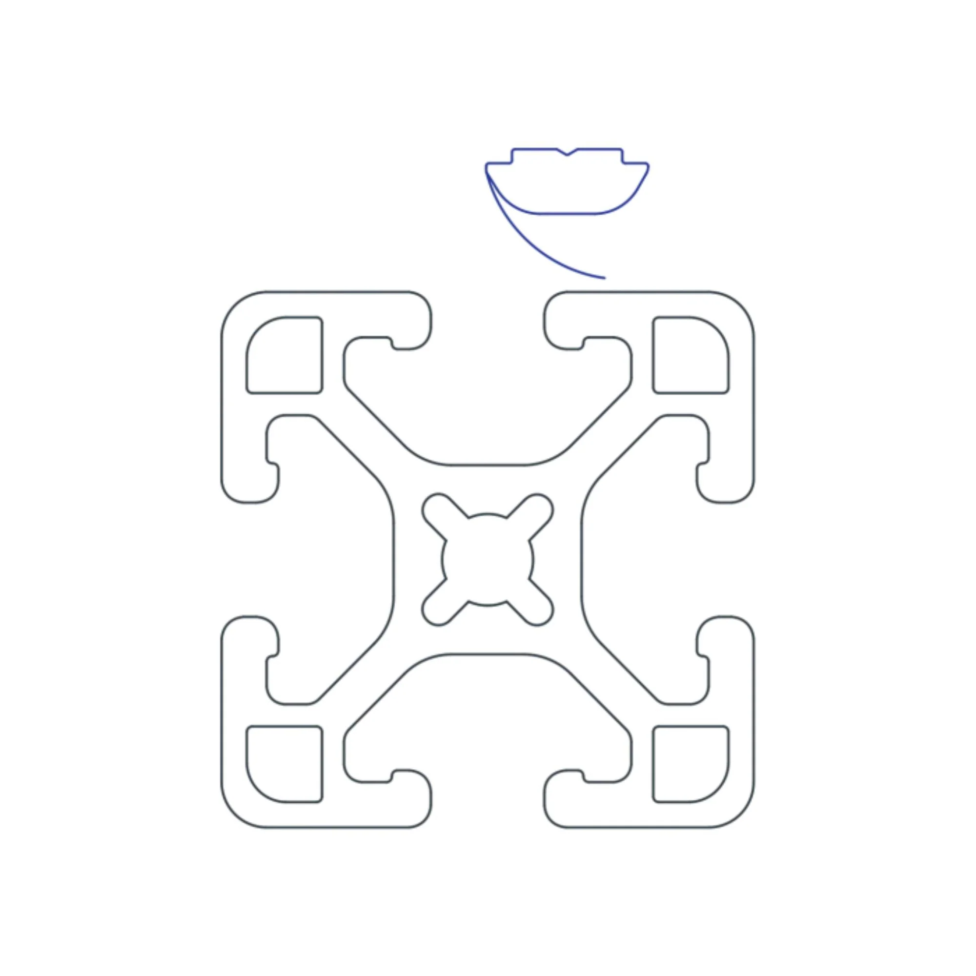 80/20 | 15 & 40 Series M8 Short Self-Aligning Roll-in T-Nut with Spring Leaf | 13063 - Image 3
