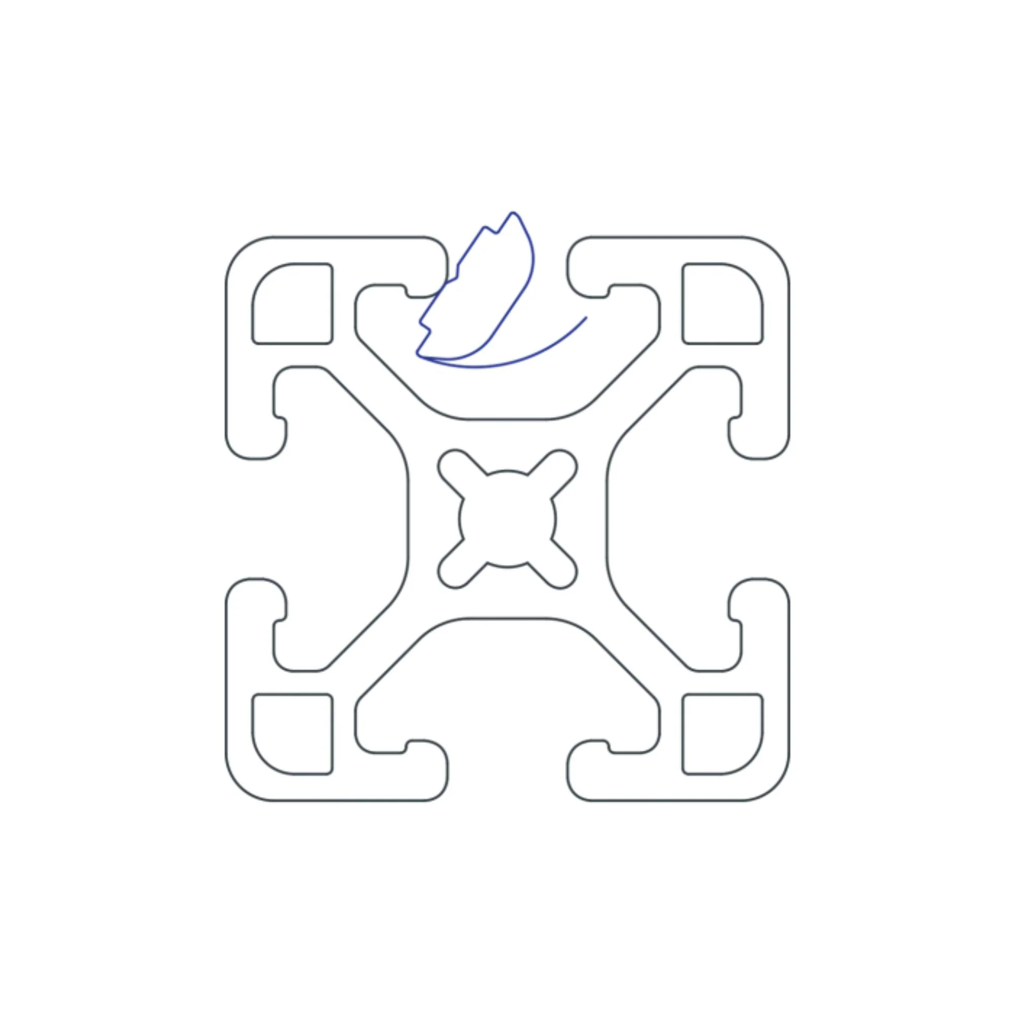 80/20 | 15 & 40 Series M8 Short Self-Aligning Roll-in T-Nut with Spring Leaf | 13063 - Image 4