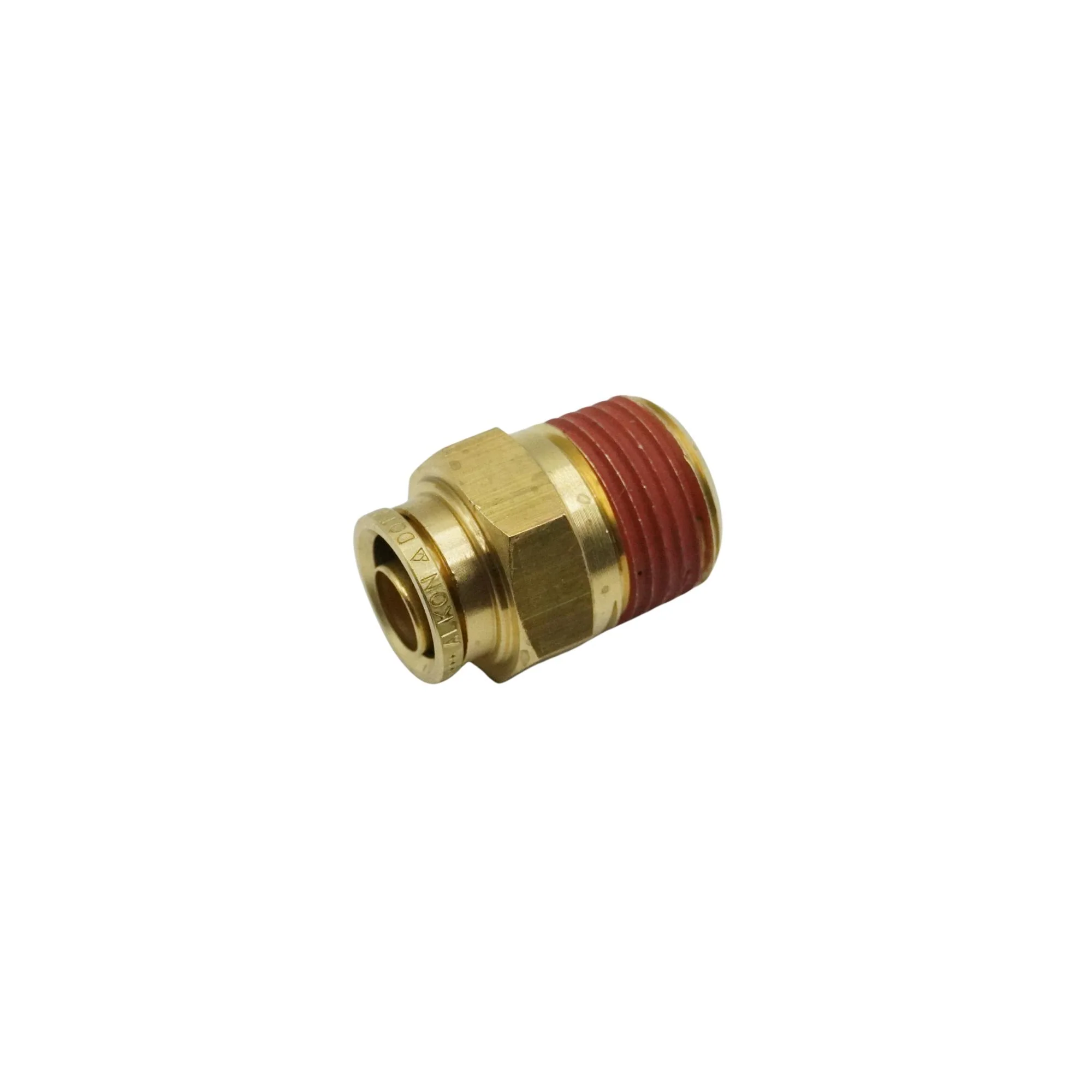 Alkon | DOT, PUSH-IN CONNECTOR, MALE 1/2 IN TUBE X 1/2 IN NPT | AQ68-DOT-8X8 - Image 2