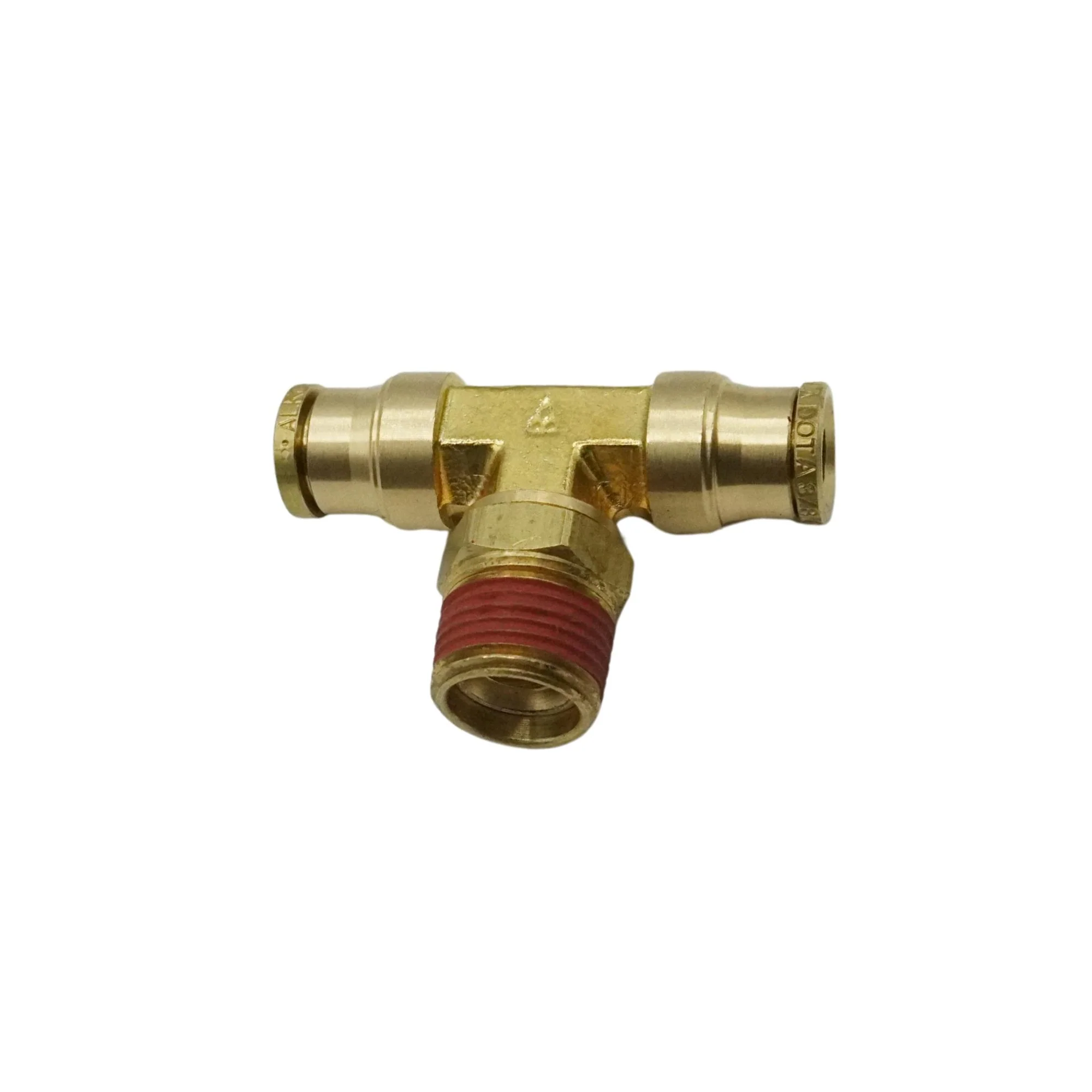 Alkon | DOT, PUSH-IN TEE, SWIVEL MALE BRANCH, 3/8 IN OD X 3/8 IN NPT | AQ72-DOTS-6X6 - Image 2